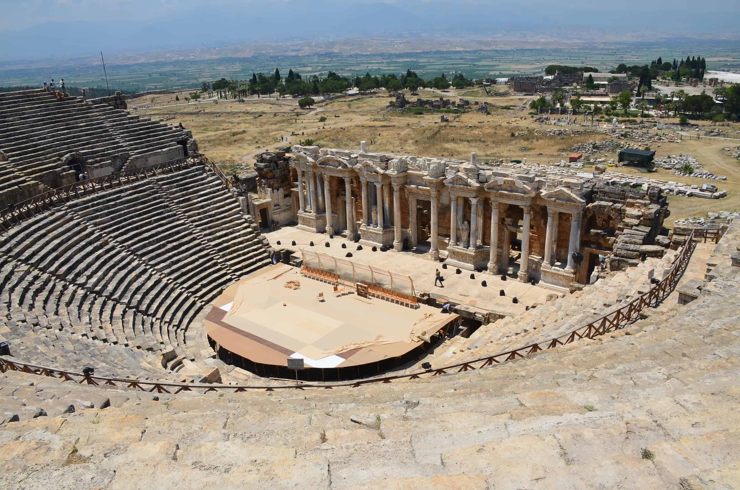 Hierapolis Theatre in June 2022