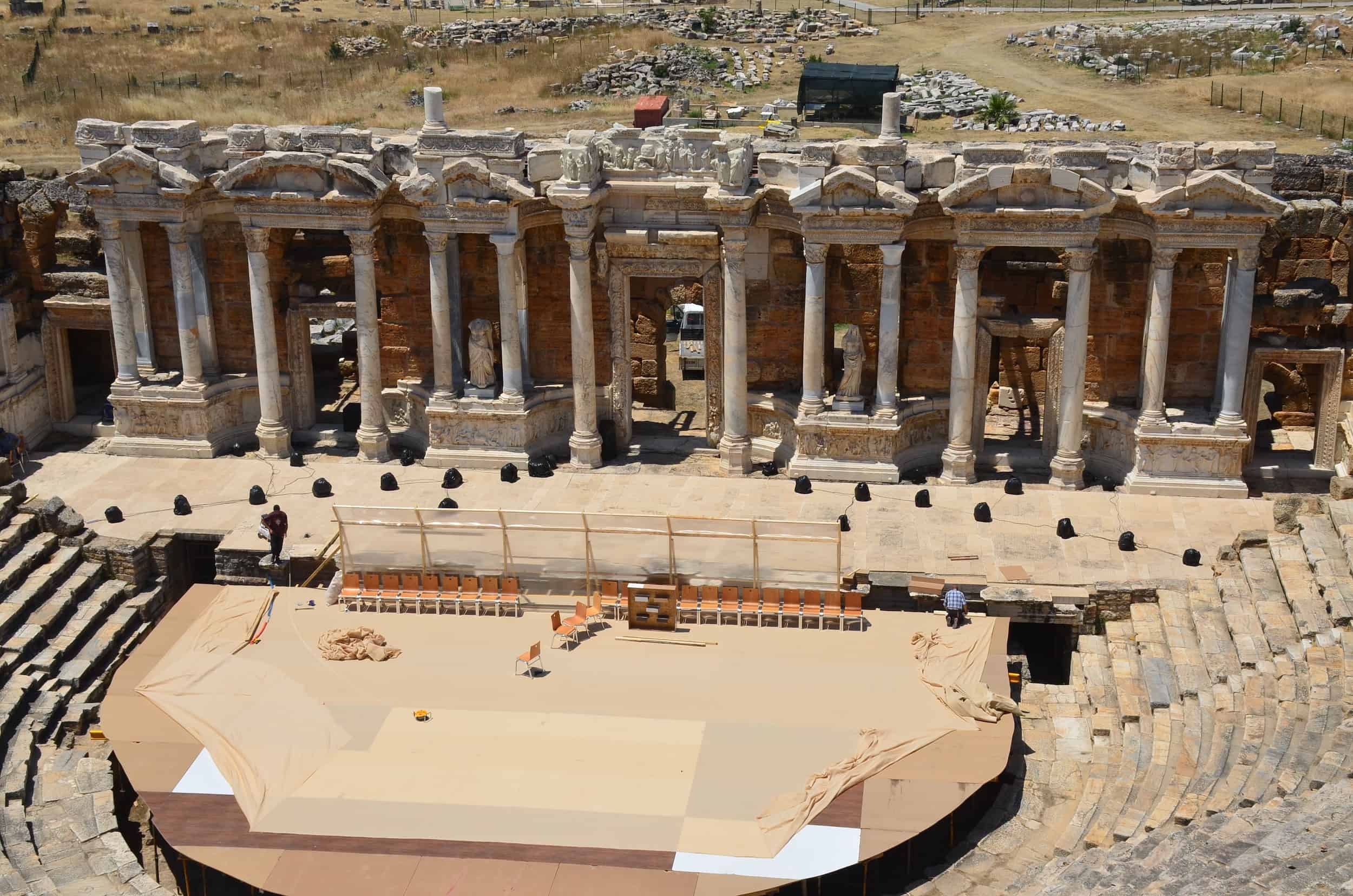 Scaenae frons of the Hierapolis Theatre