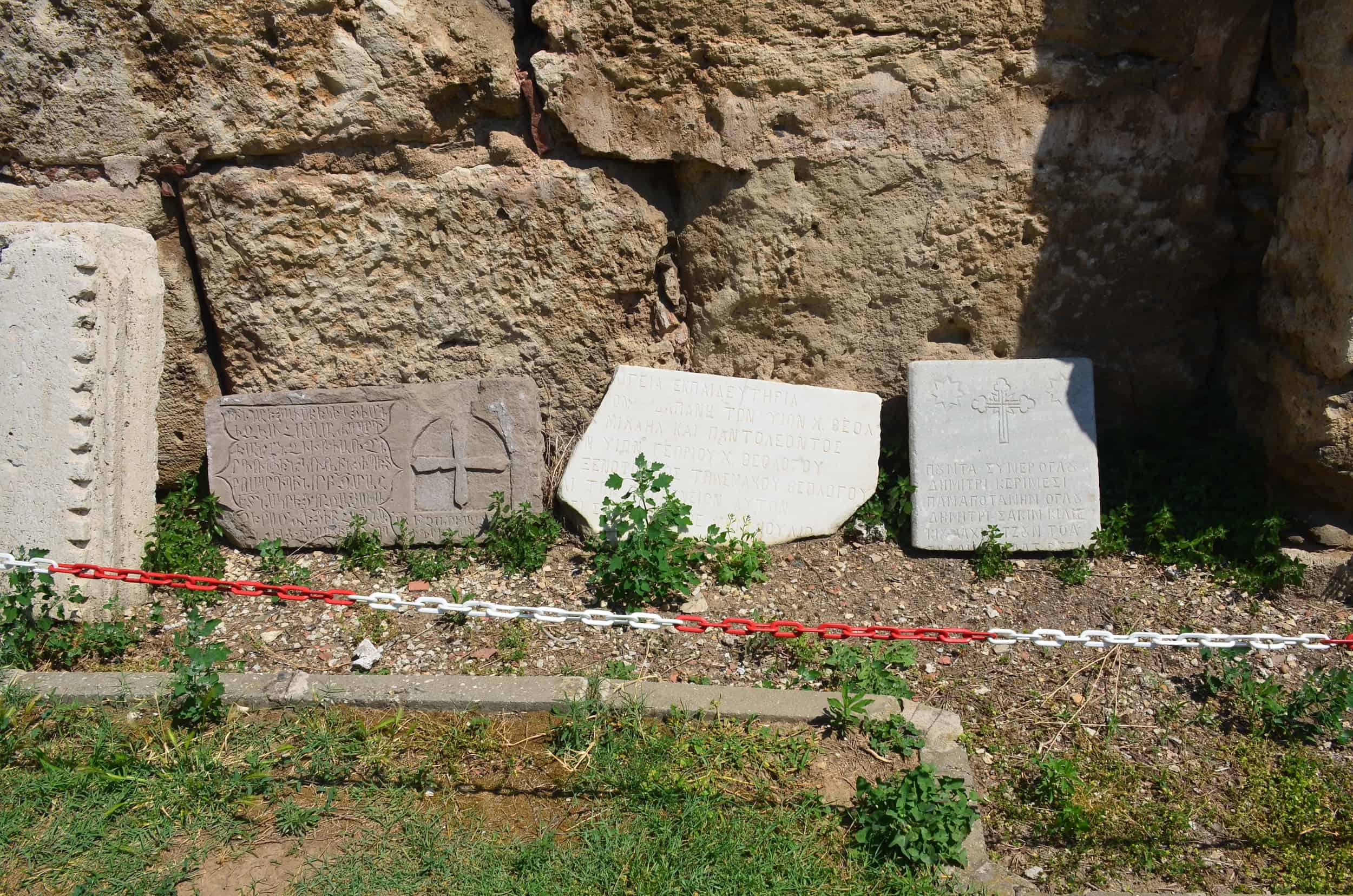 Tombstones at the Basilica of Saint John