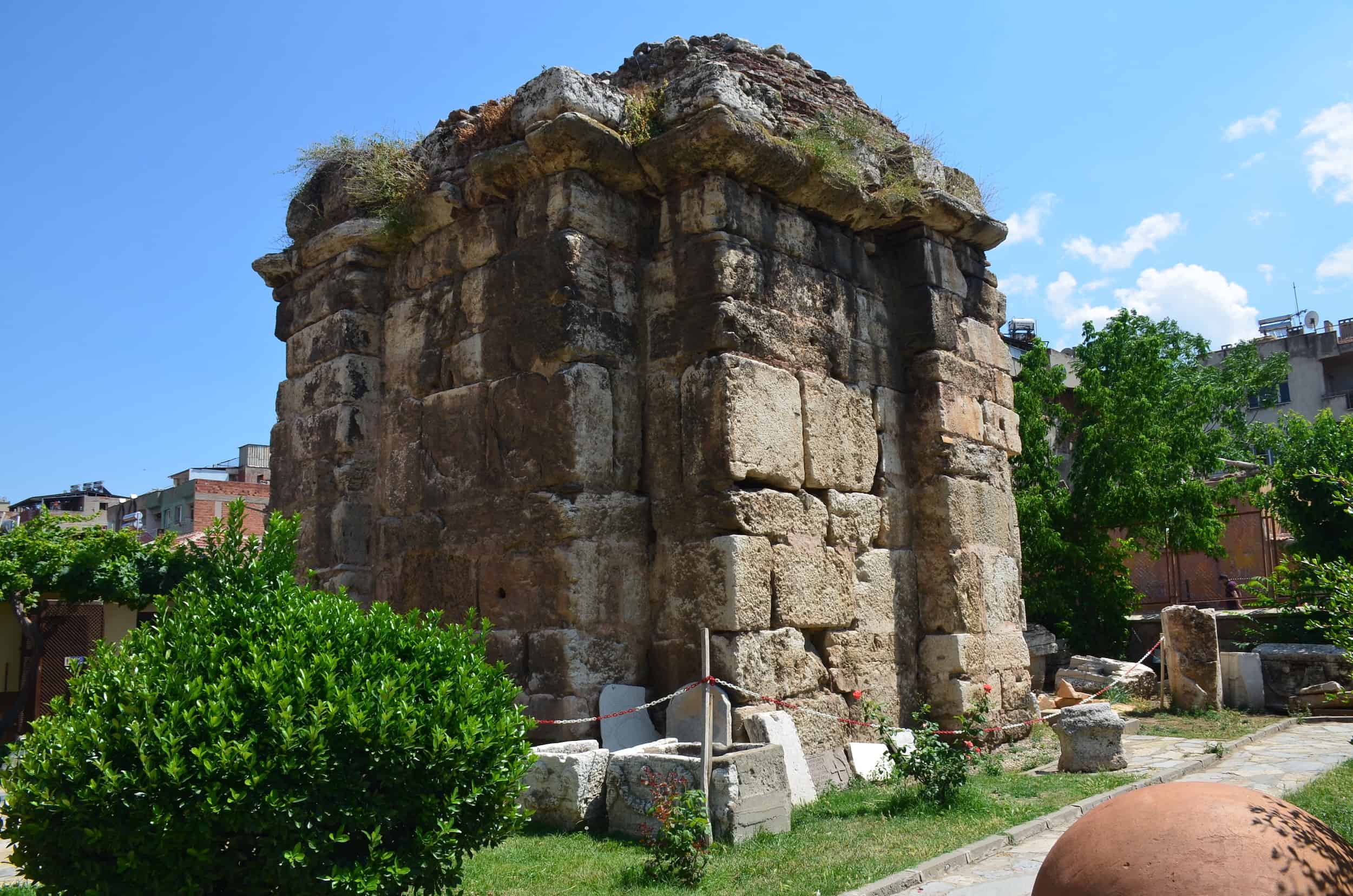 Southeast pillar at the Basilica of Saint John in Alaşehir, Turkey (ancient Philadelphia)