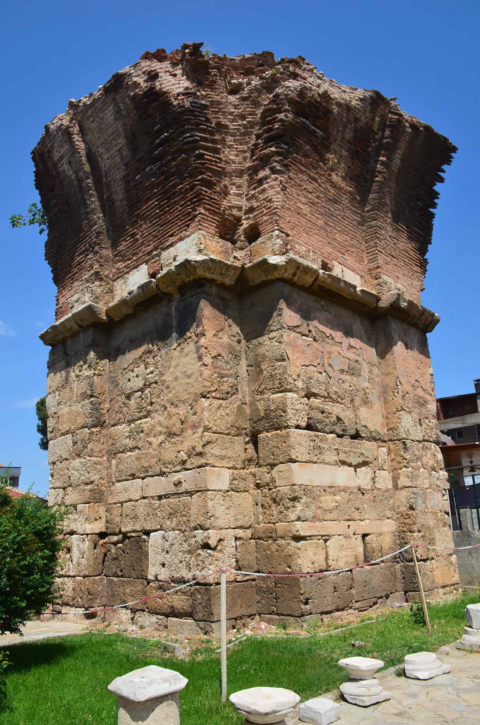 Northeast pillar at the Basilica of Saint John in Alaşehir, Turkey (ancient Philadelphia)
