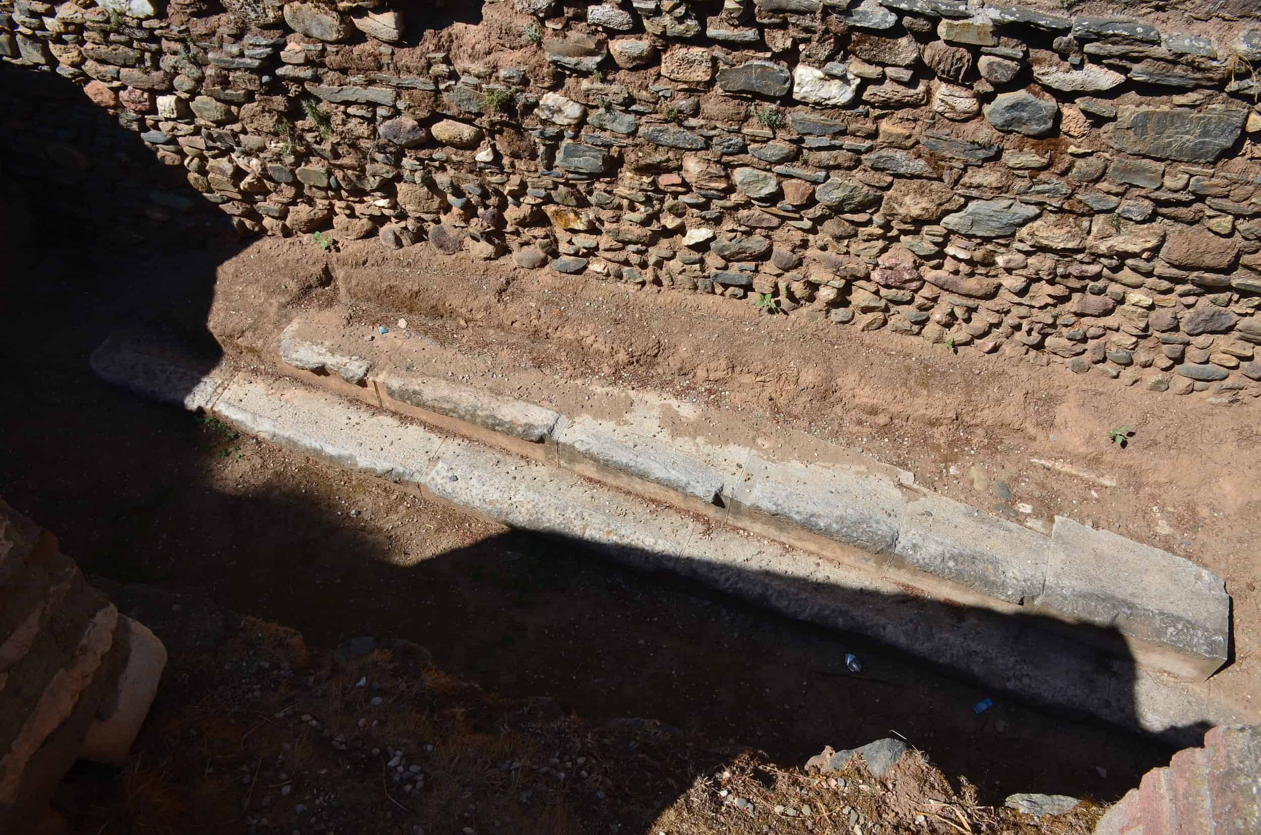 Steps from a Hellenistic building in Sardis