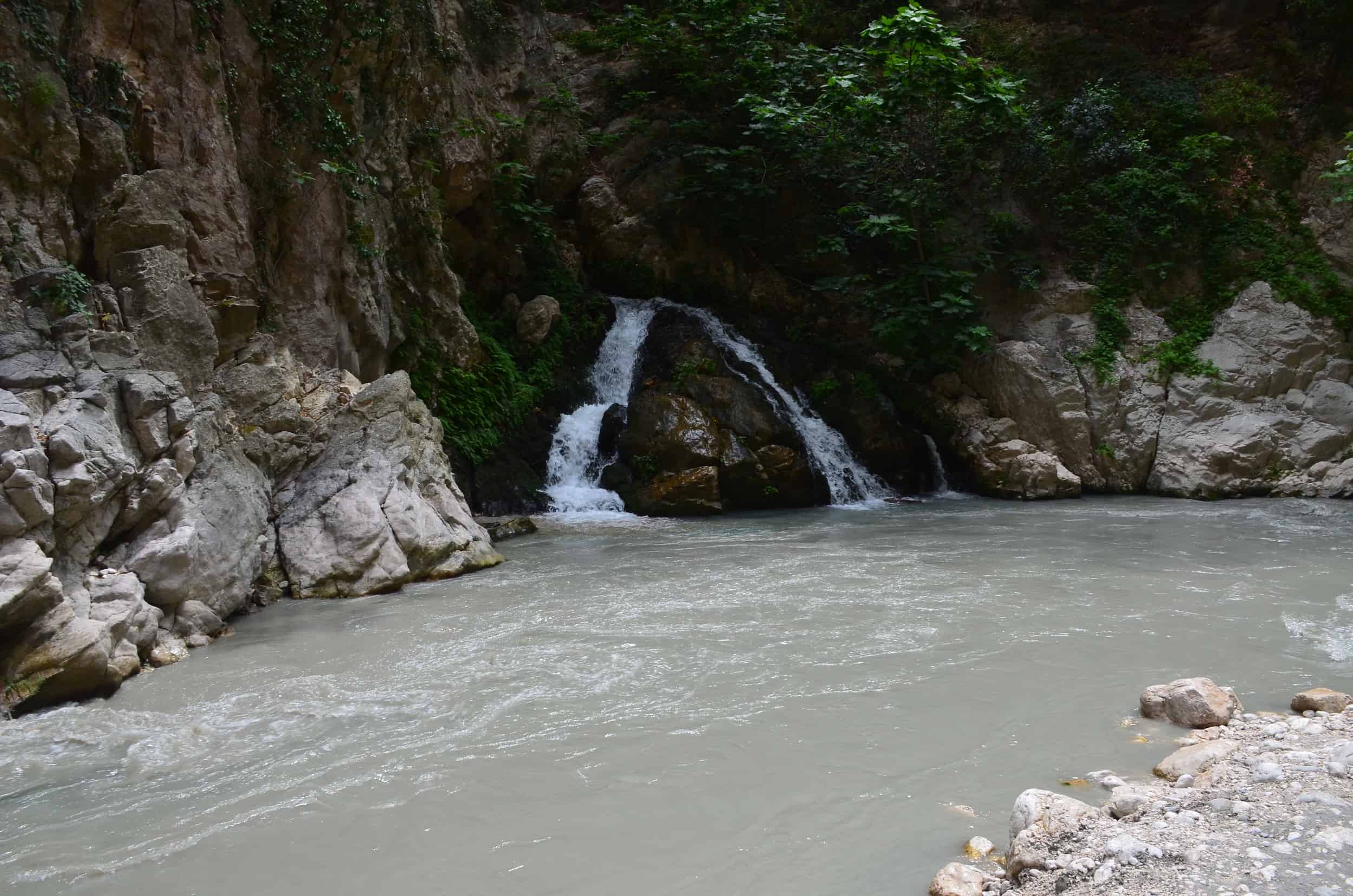 Cascade at Saklıkent Gorge