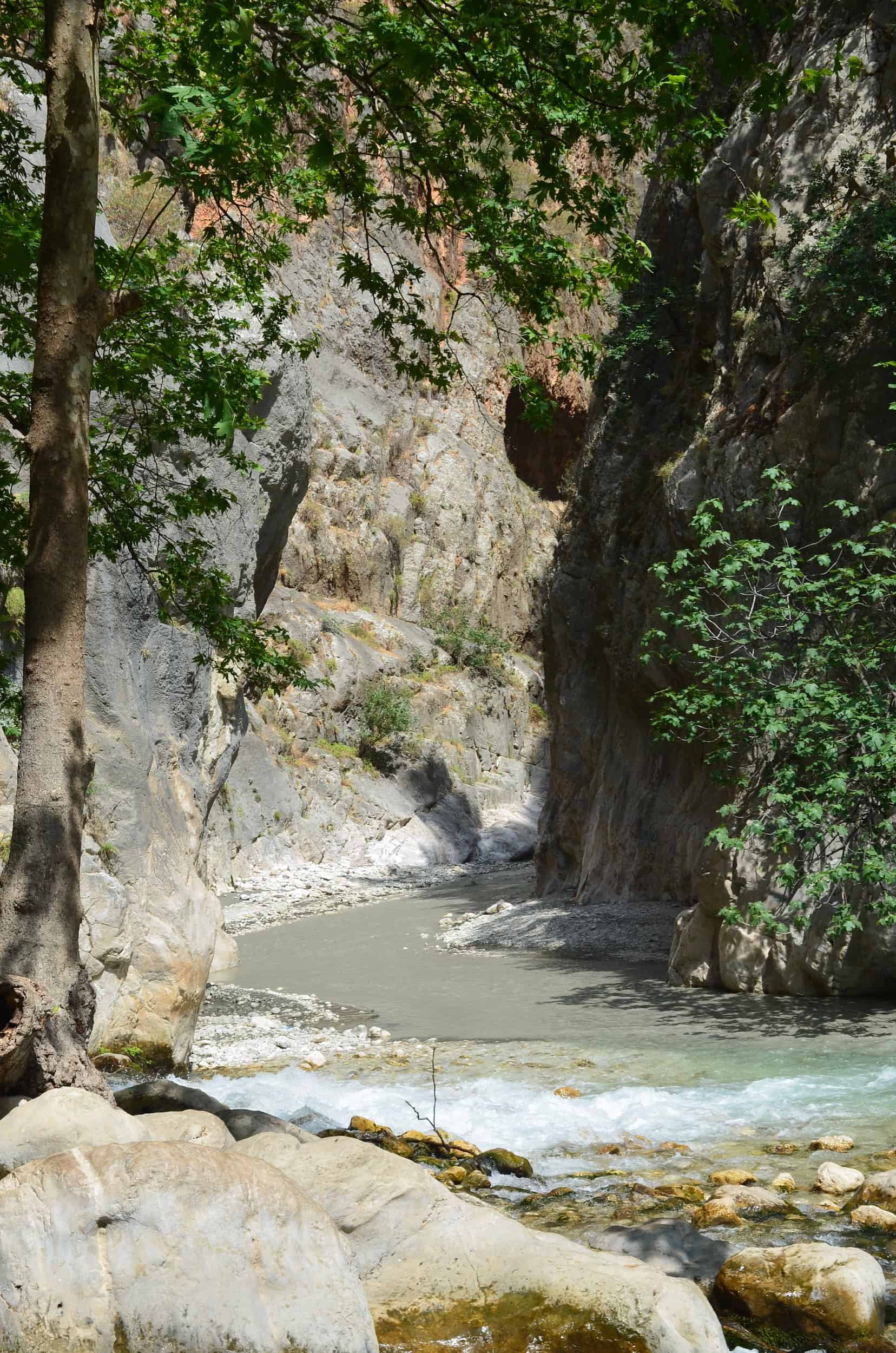 This is as close as I could get to the trail into Saklıkent Gorge