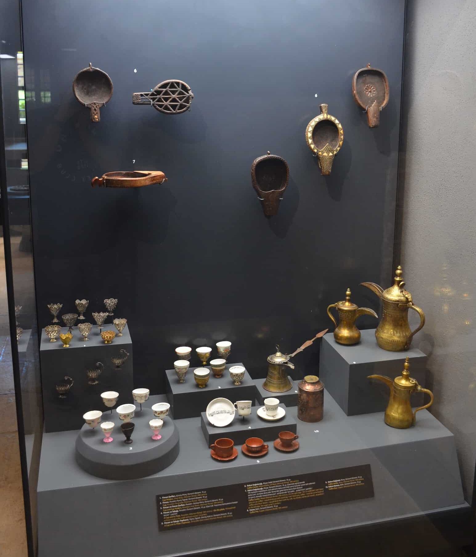 19th century Ottoman coffee items
