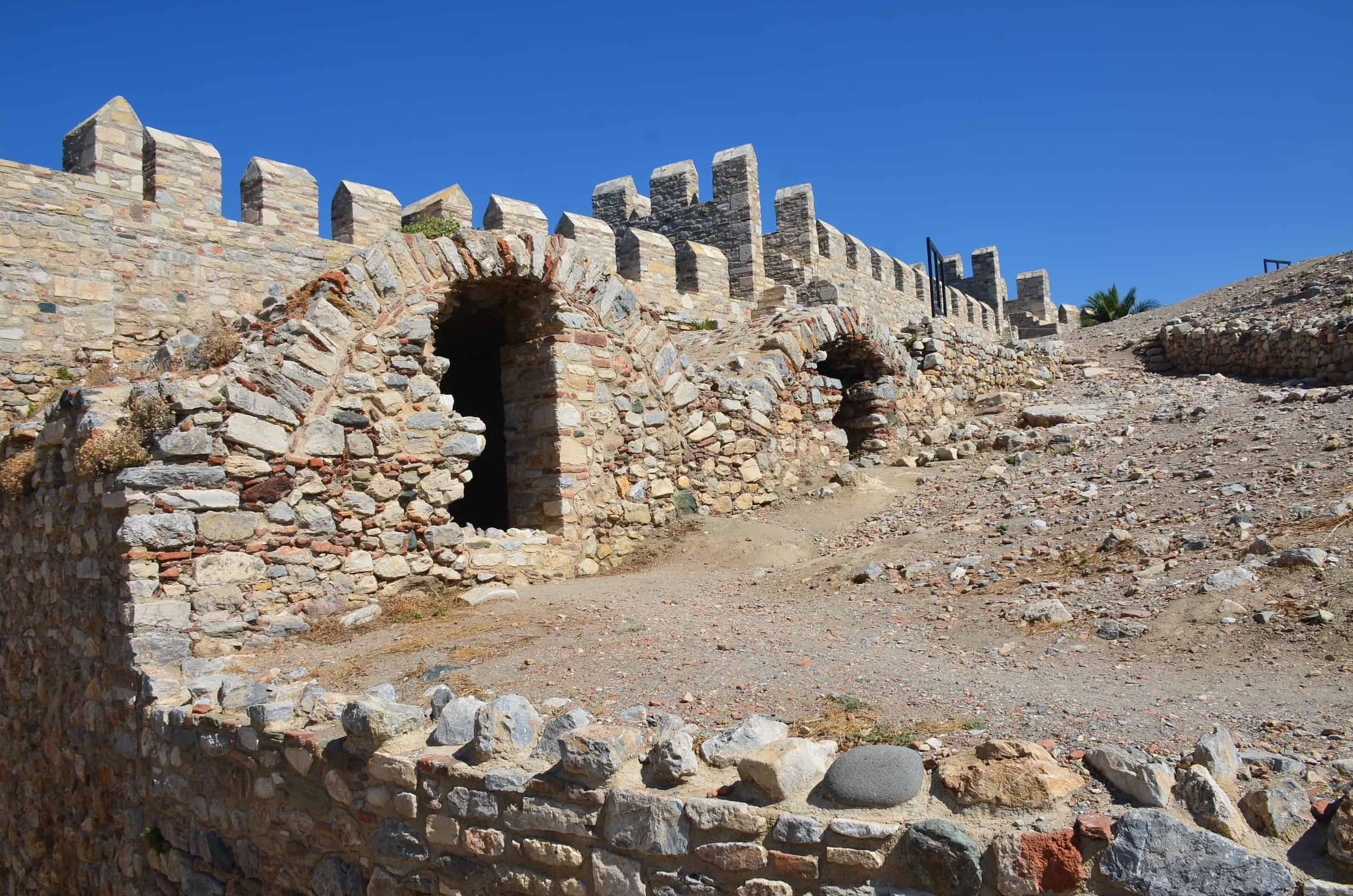Turkish period cisterns at Ayasuluk Castle in Selçuk, Turkey