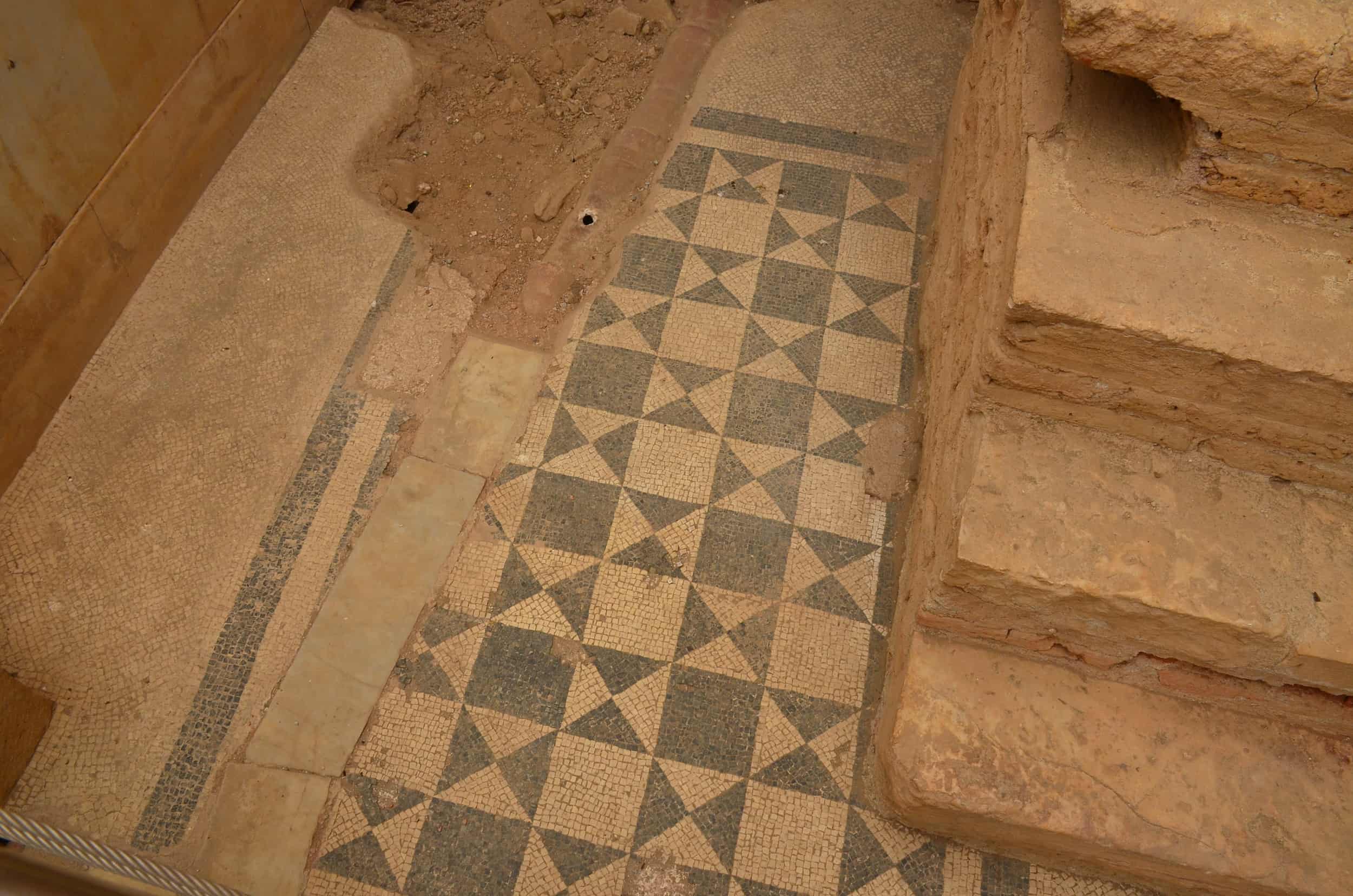 Mosaic floor in Room 36b of Dwelling Unit 6 in the Terrace Houses at Ephesus