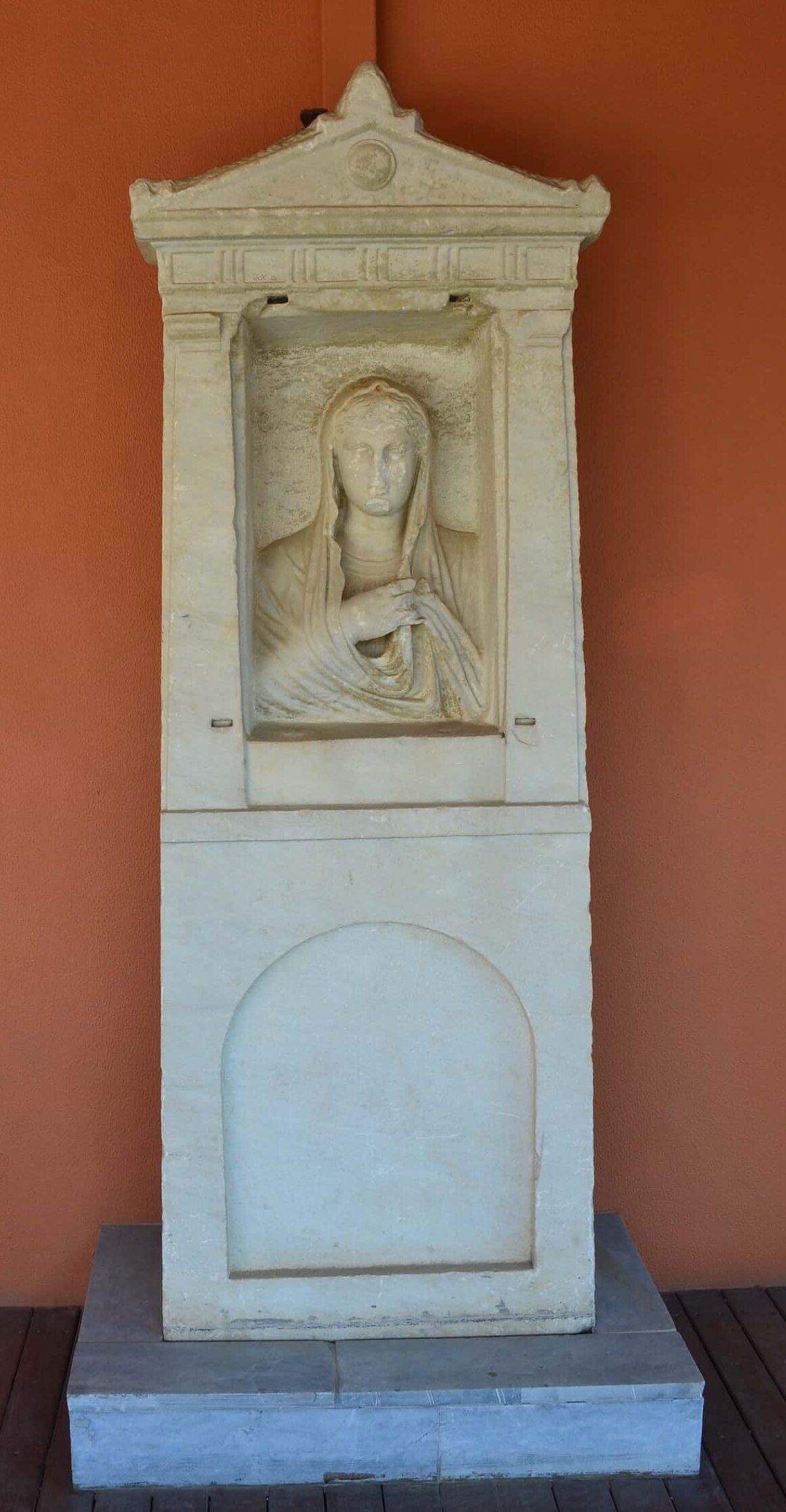 Grave stele of Olympias (marble, 2nd century)