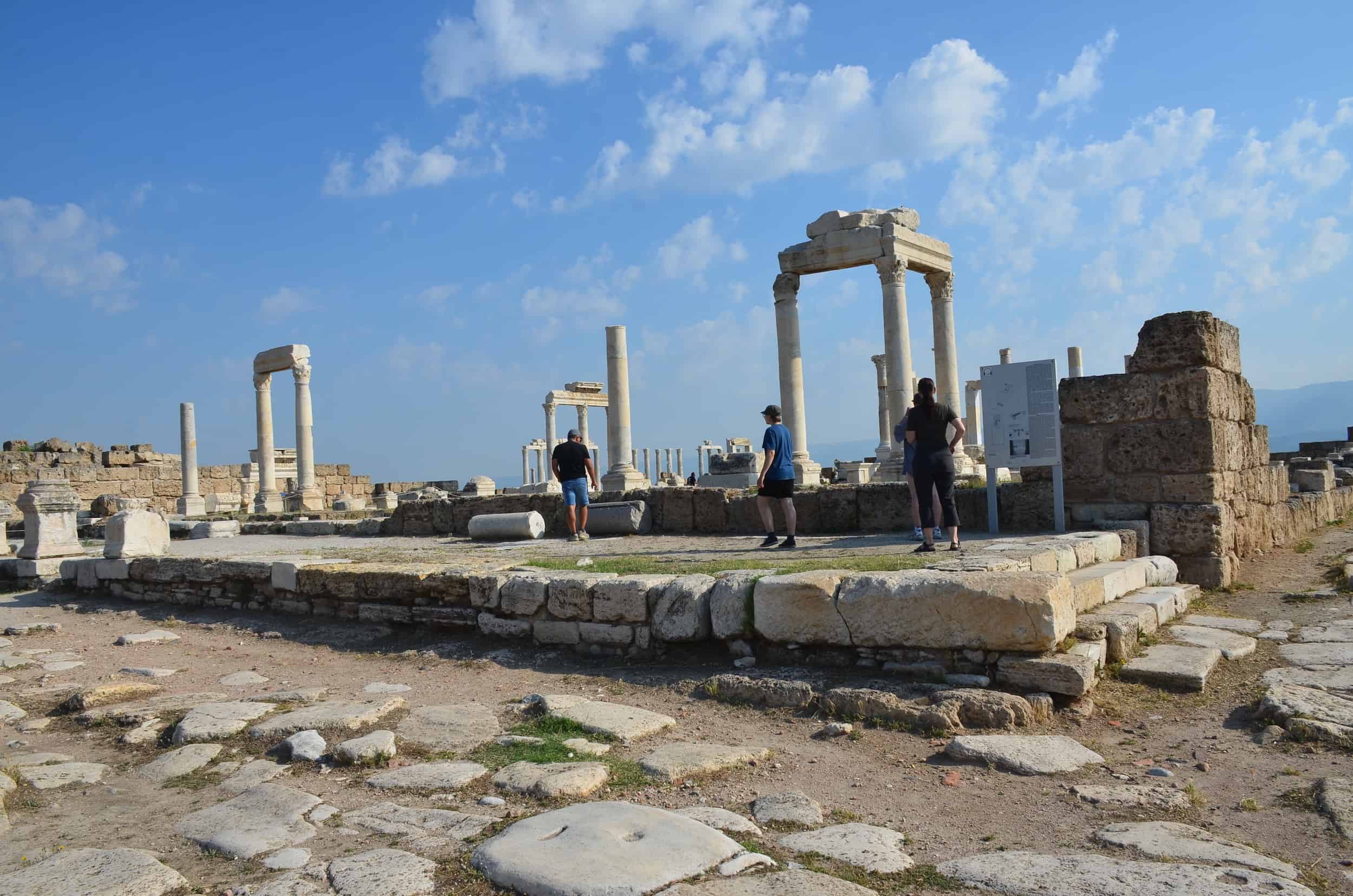 Temple A in Laodicea