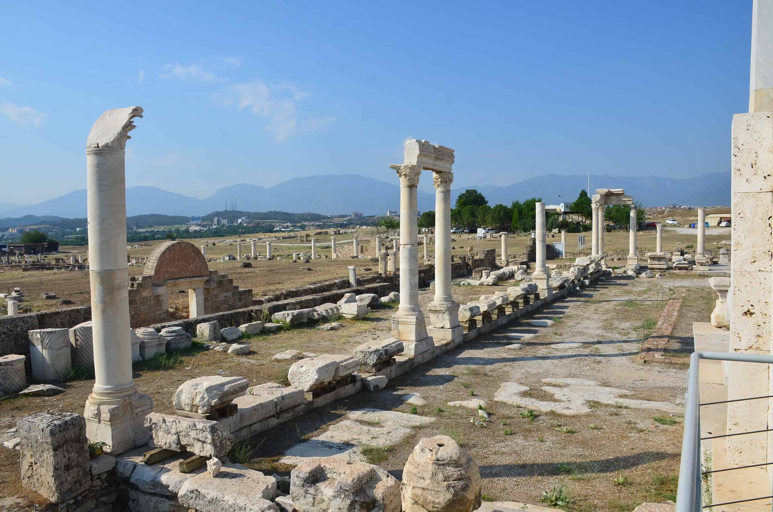East portico of Temple A in Laodicea