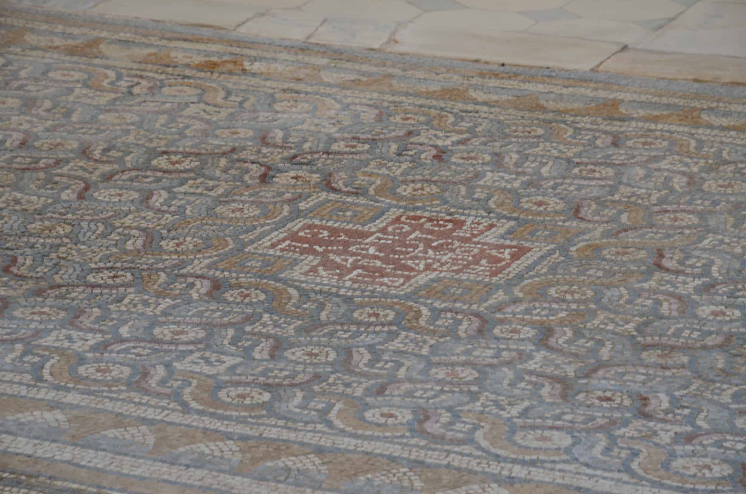 "Polycarpos protodeacon made it" in the south aisle at the Church of Laodicea
