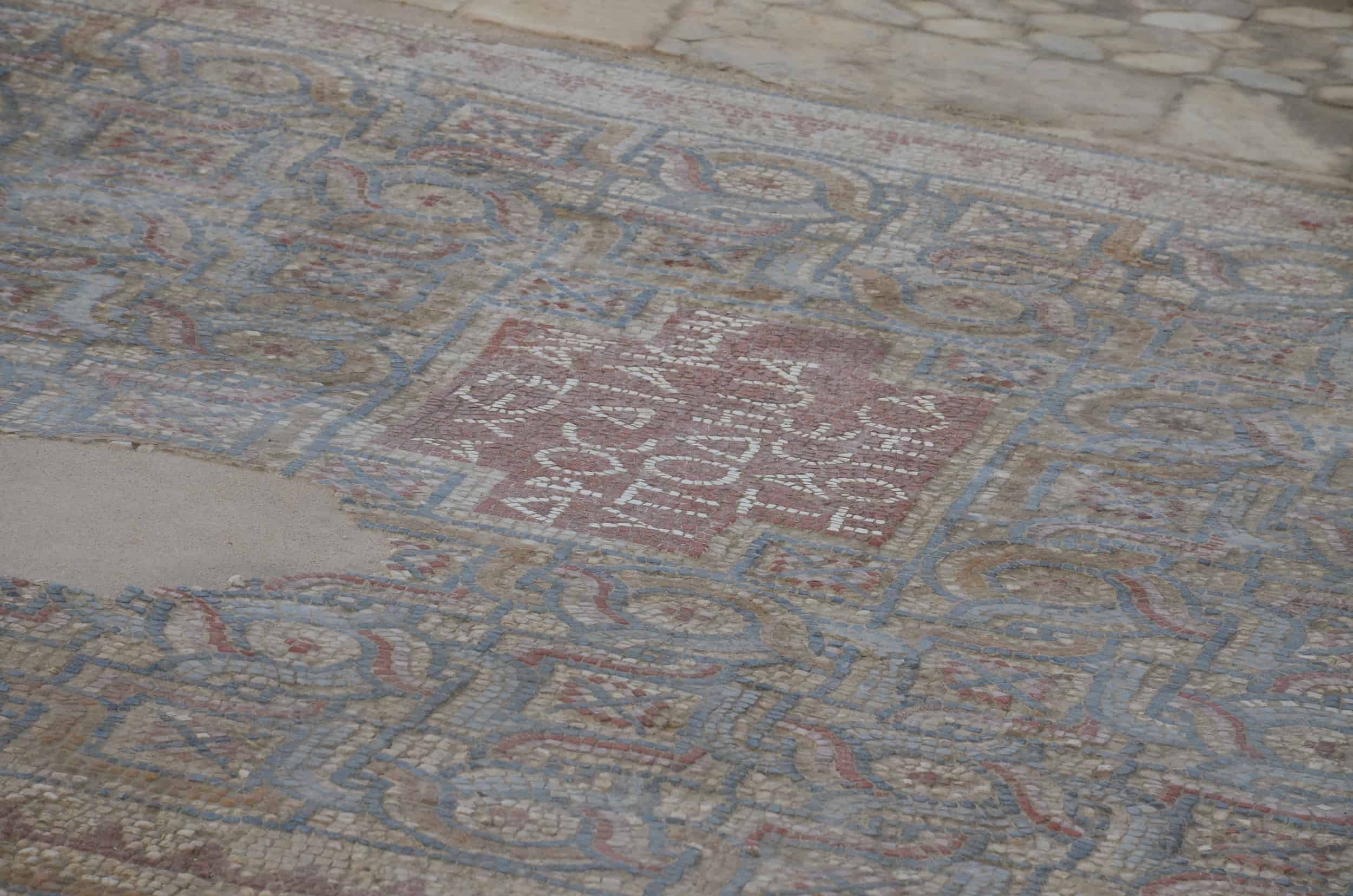 "Alexander deacon made the strip" in the south aisle at the Church of Laodicea