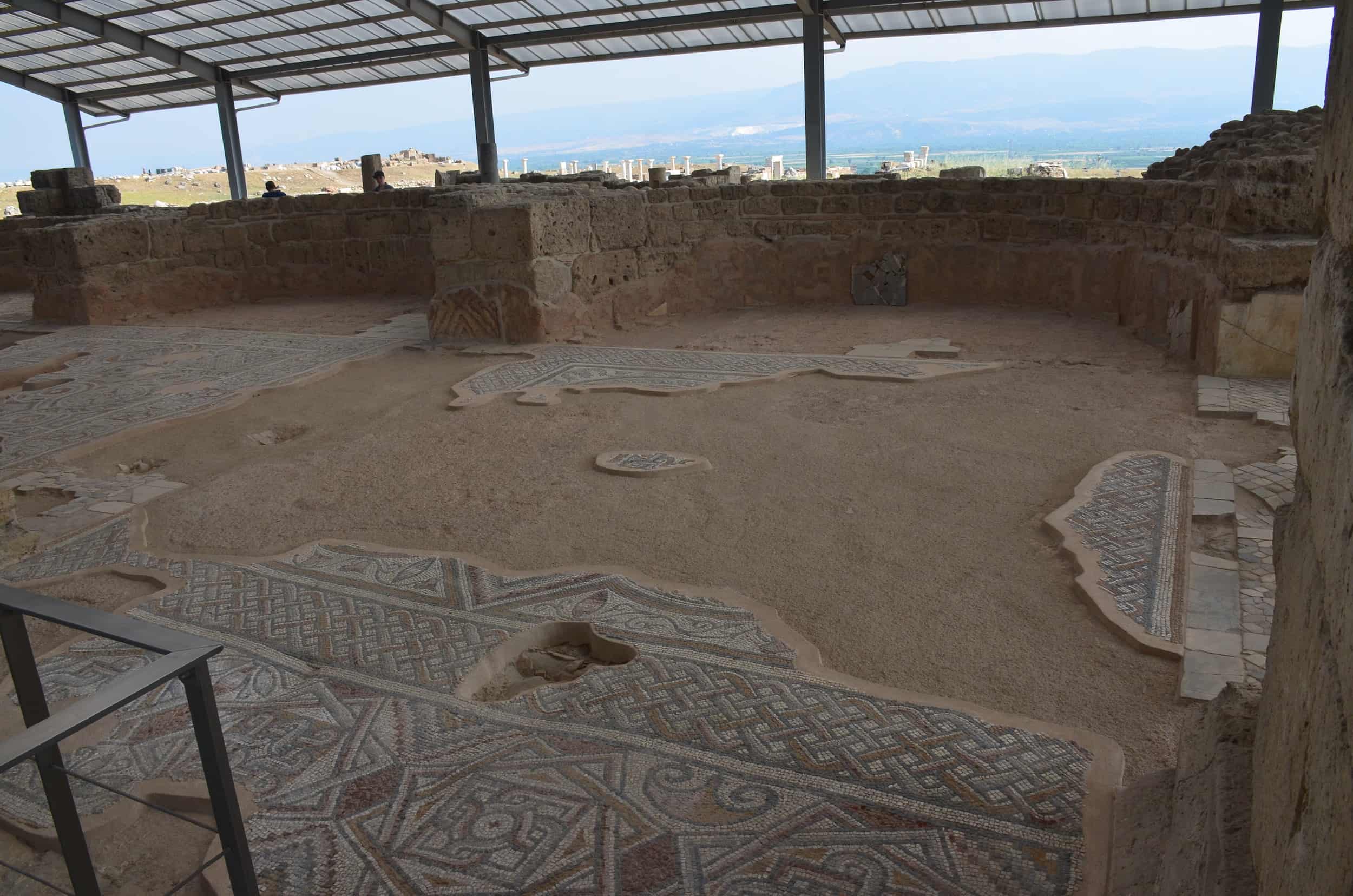 North aisle at the Church of Laodicea