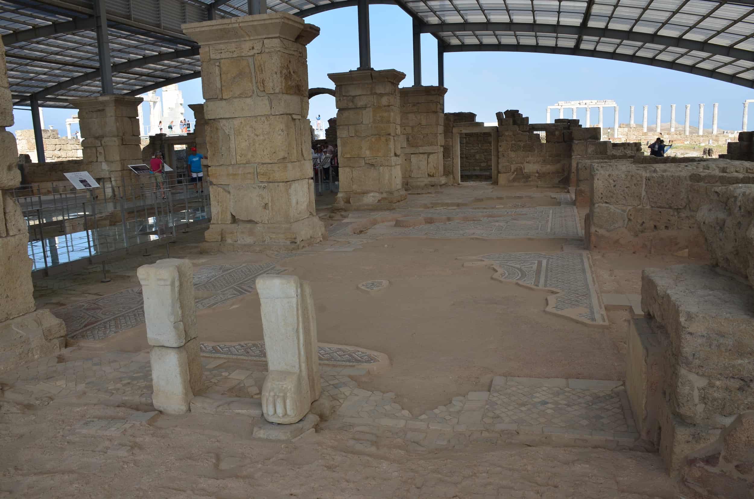 North aisle at the Church of Laodicea