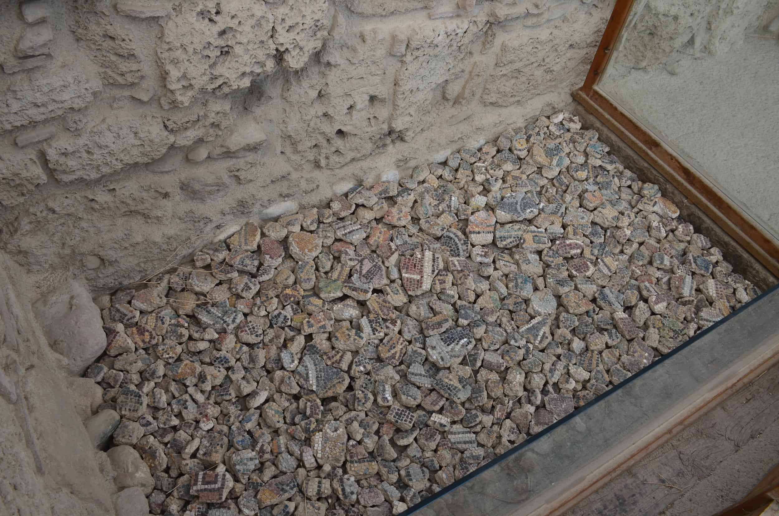 Mosaic deposit at the Church of Laodicea