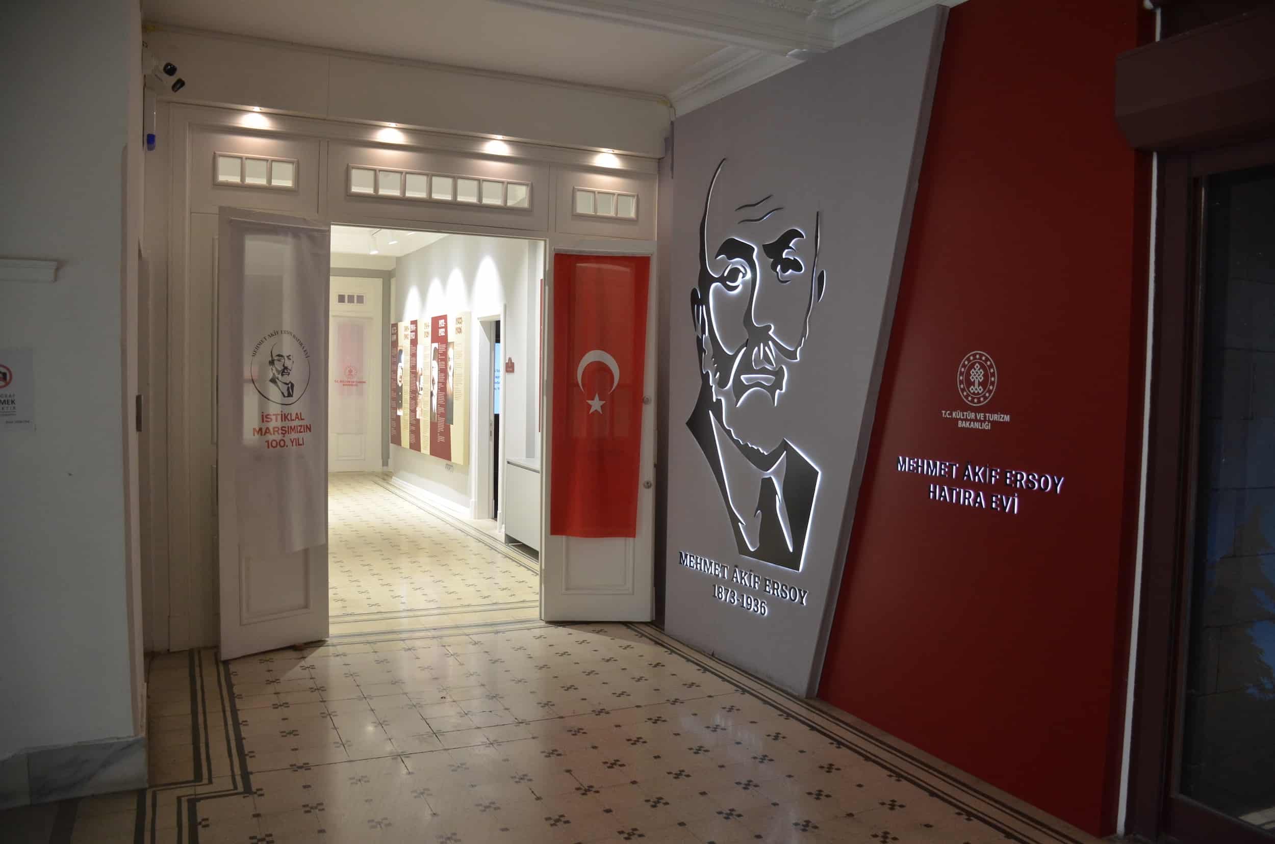 Mehmet Akif Ersoy Memorial House in the Egypt Apartment in Istanbul, Turkey