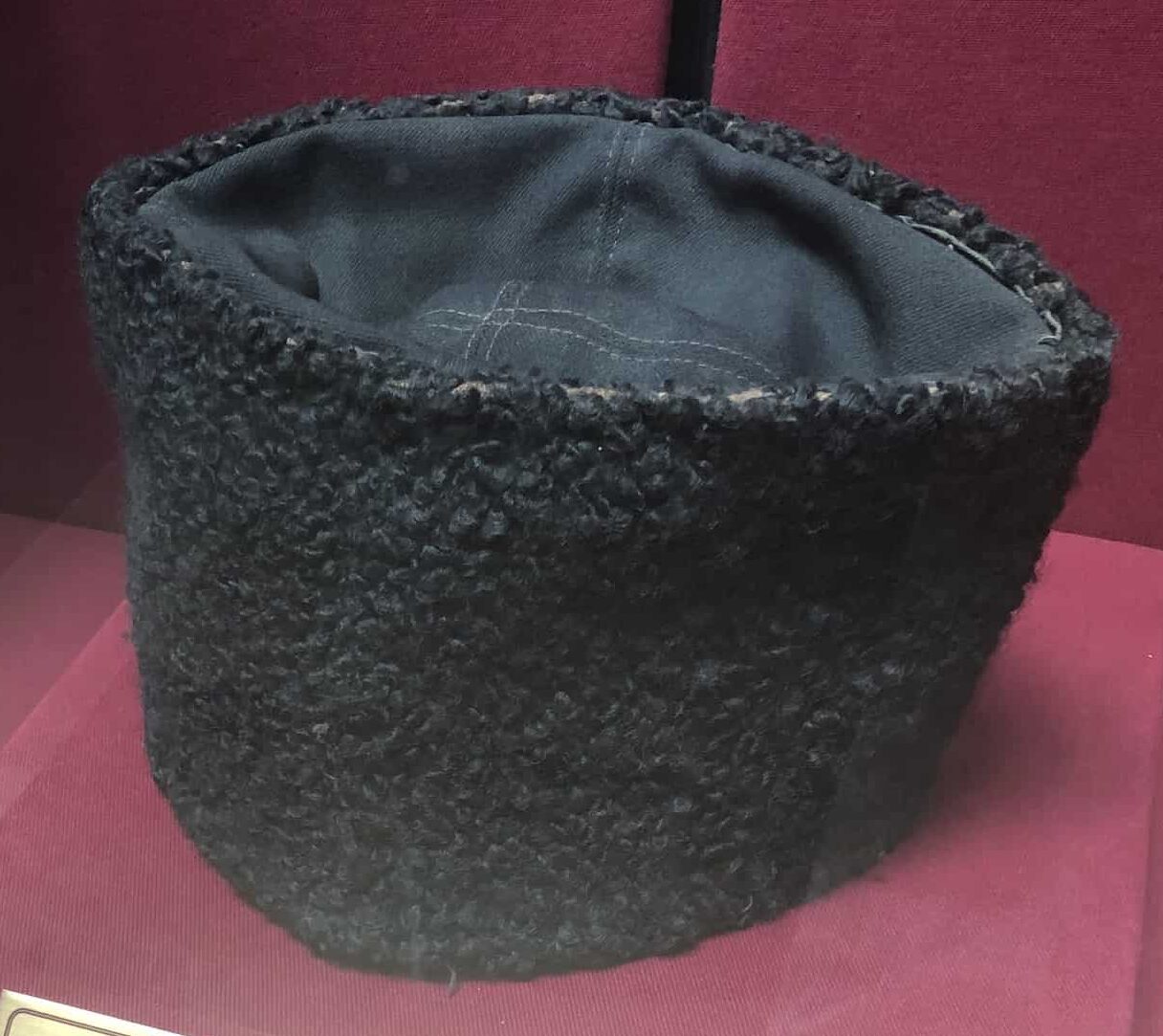 Hat belonging to the assassinated Hasan Rıza Pasha (1871-1913)