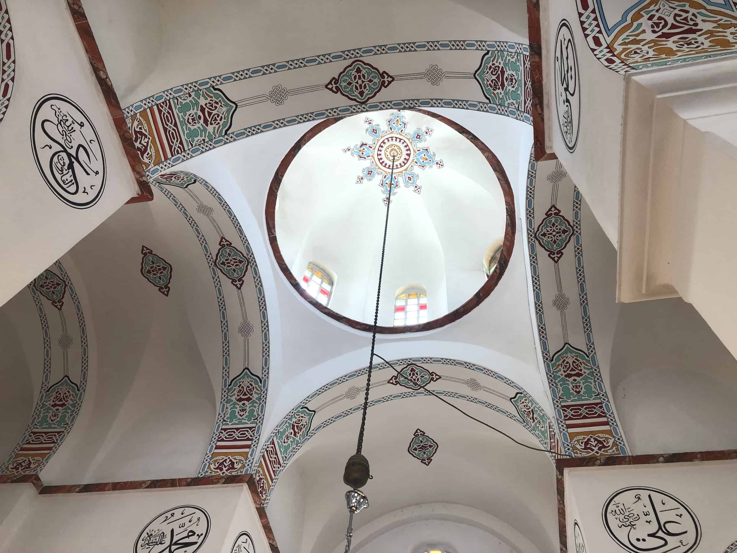 Dome of the Bodrum Mosque in Laleli, Istanbul, Turkey