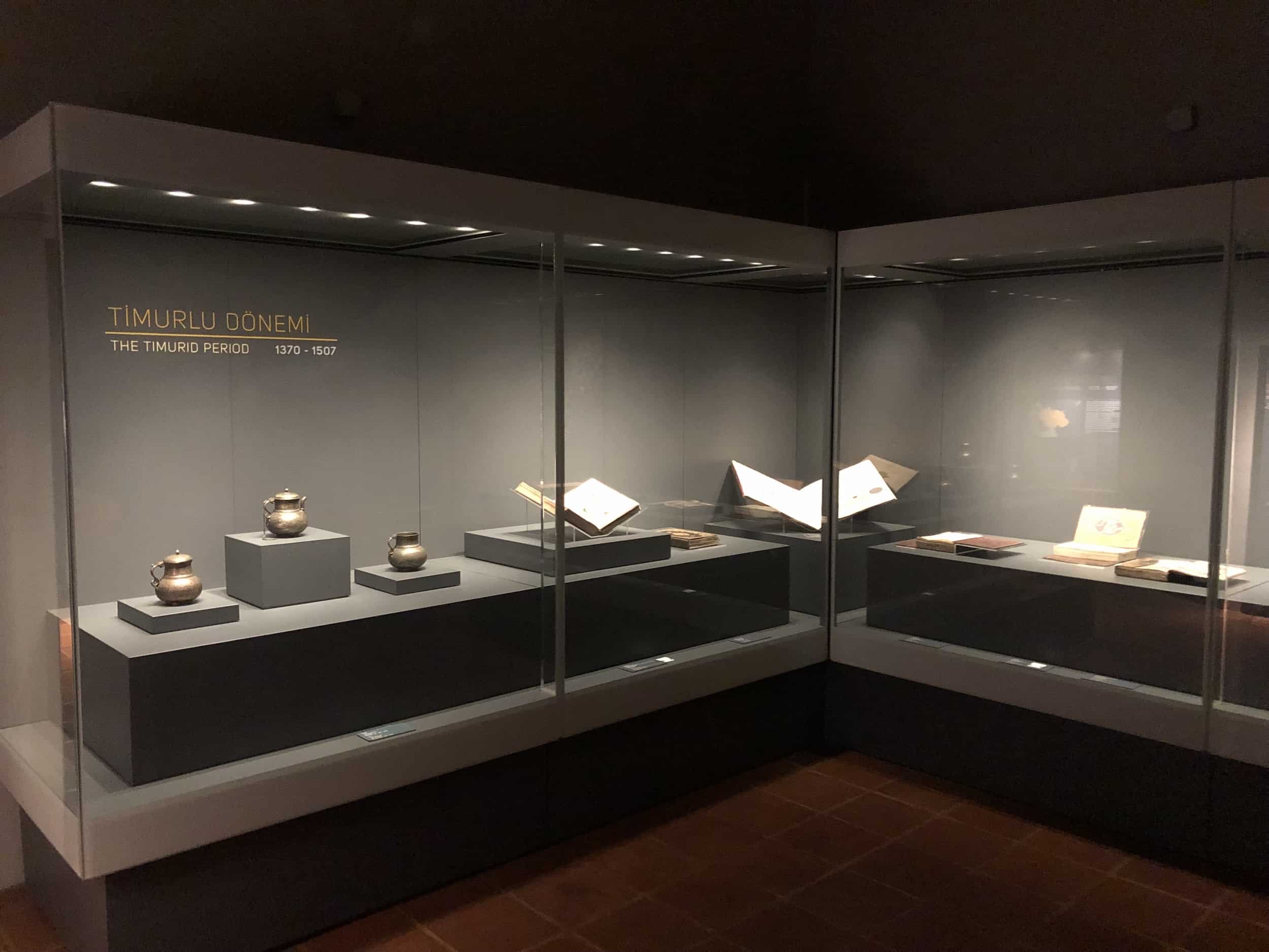 Timurid Period at the Museum of Turkish and Islamic Arts in Istanbul, Turkey