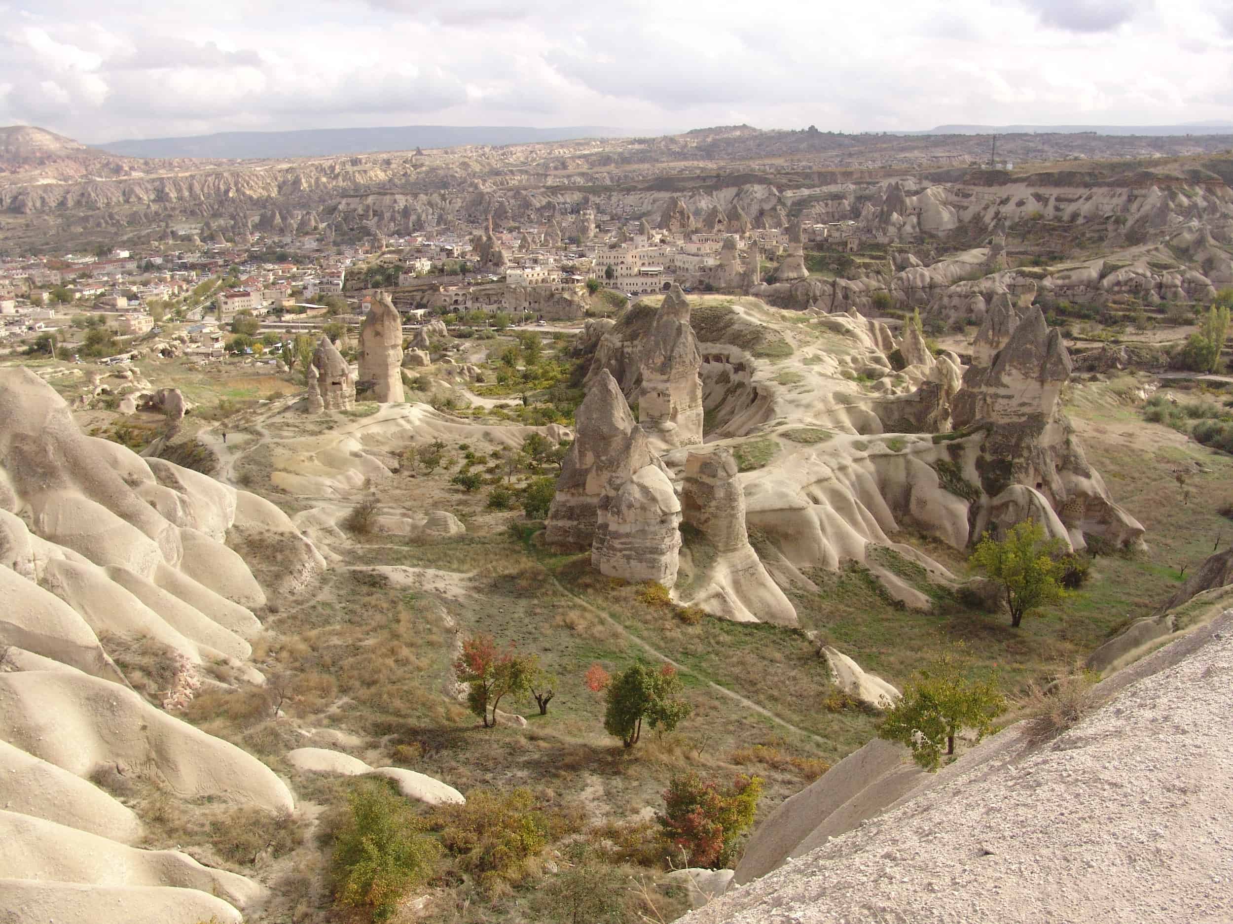 Göreme Panorama in Cappadocia, Turkey