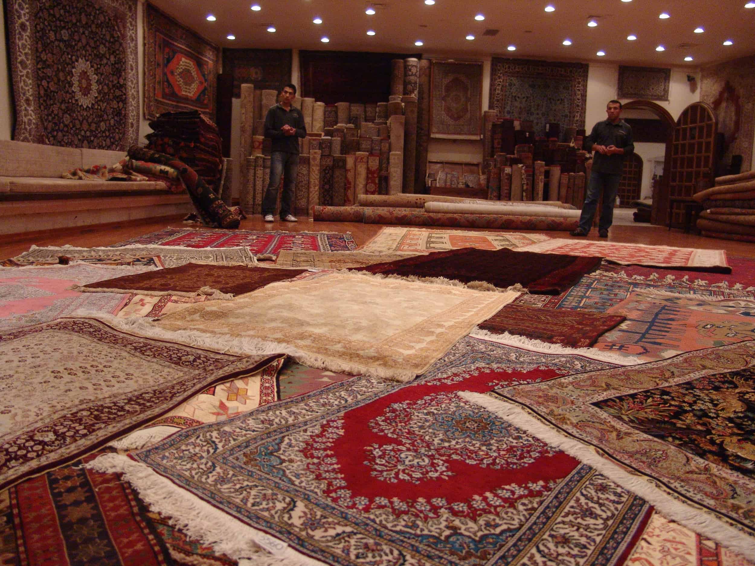 Carpets at Sentez Halı in Avanos, Cappadocia, Turkey
