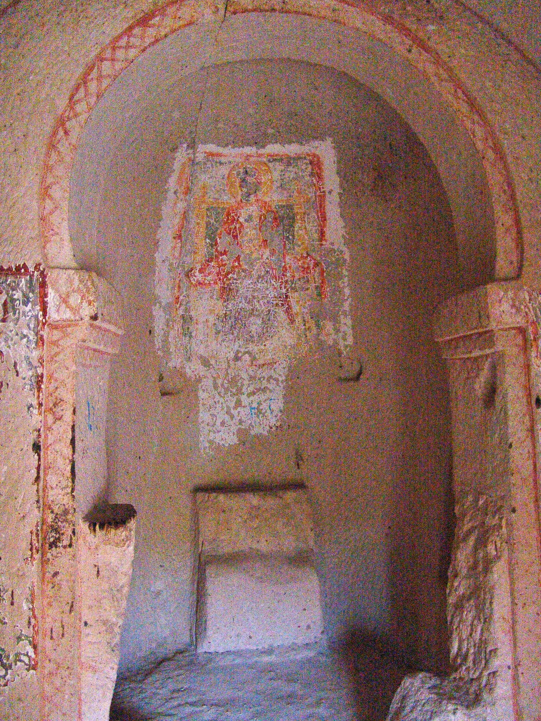 Chapel of Saint Simeon at Paşabağ (Monk's Valley) in Cappadocia, Turkey