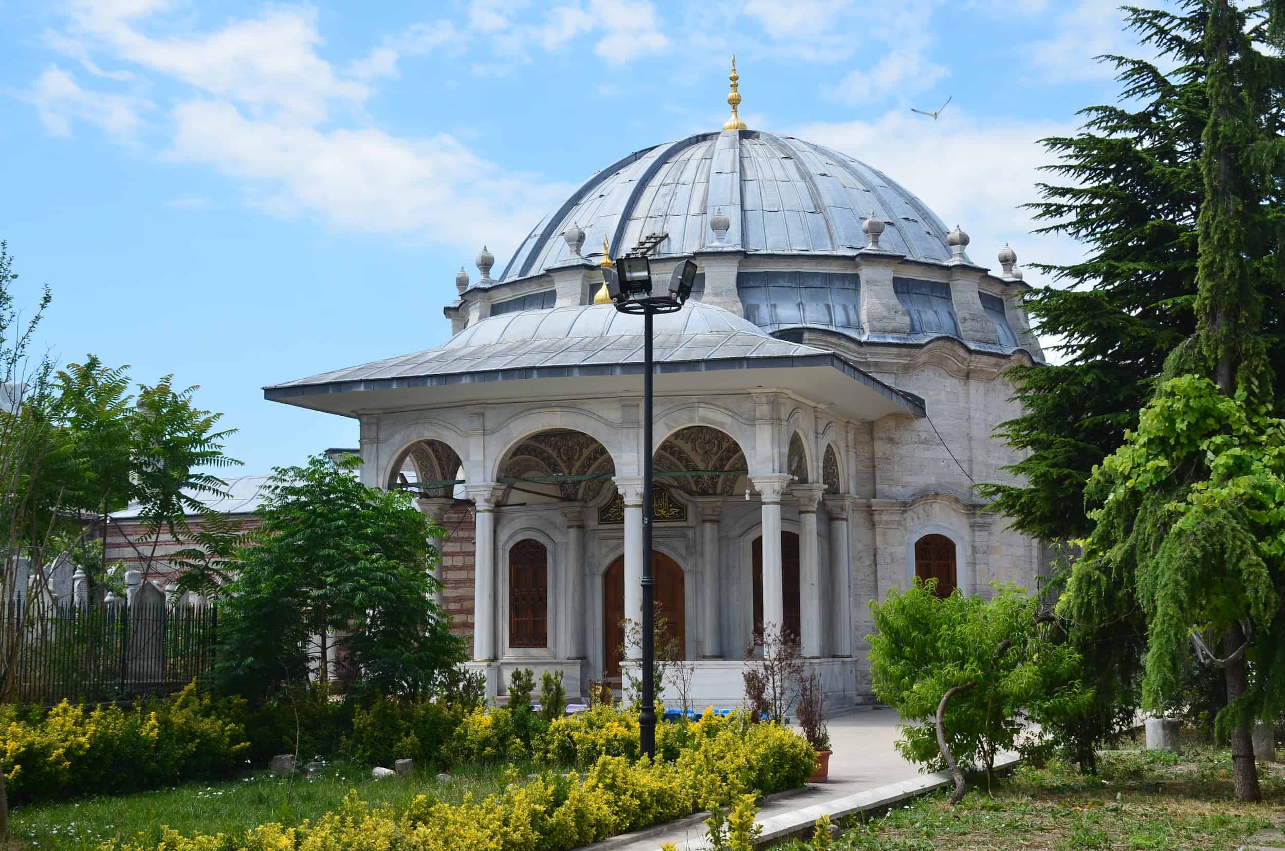Tomb of Nakşidil Sultan at the Fatih Mosque Complex in Istanbul, Turkey