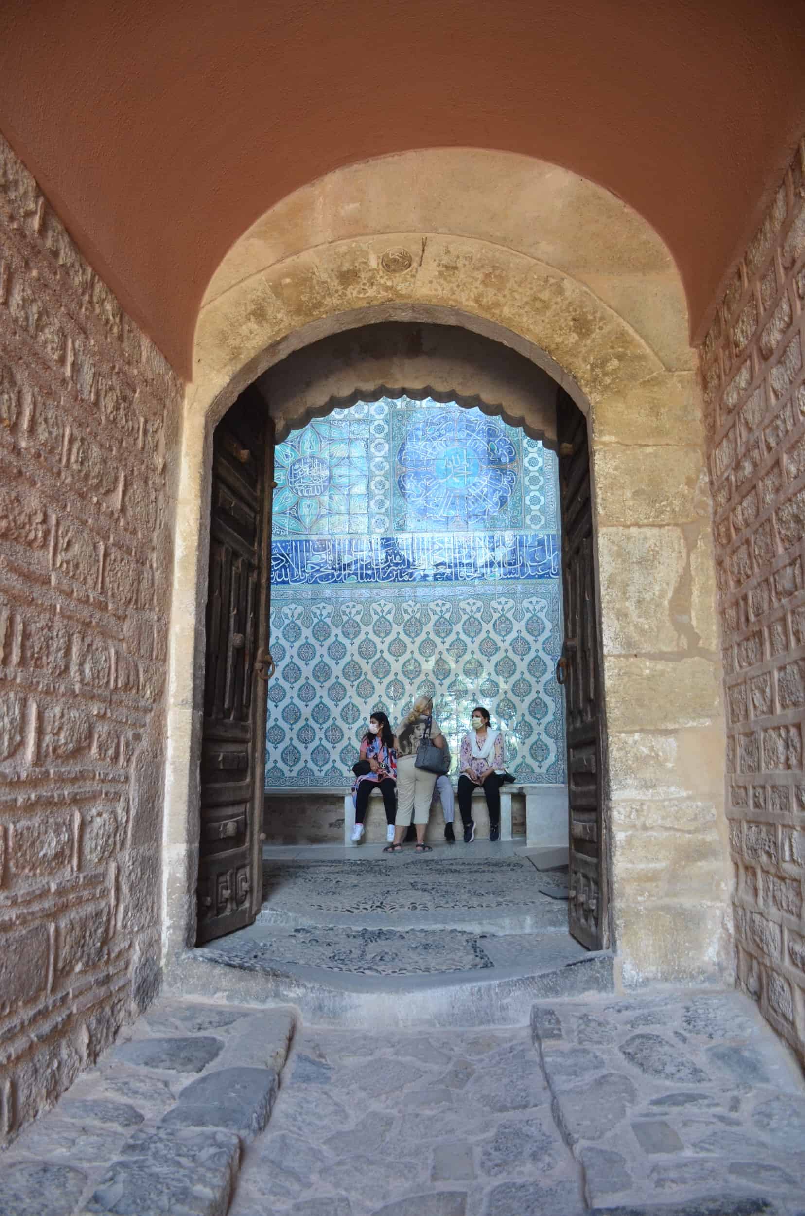 Outside of the Curtain Gate in the Imperial Harem at Topkapı Palace in Istanbul, Turkey