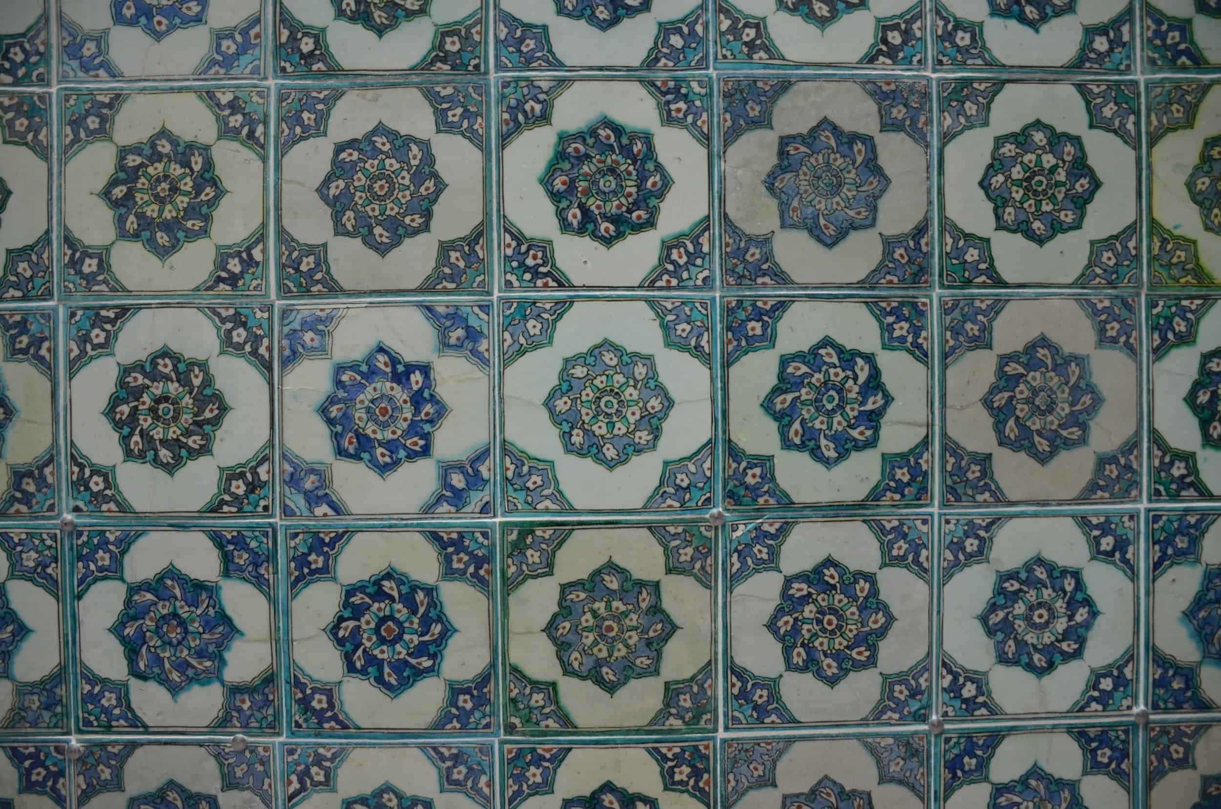 Tiles in the Hall with the Fountain