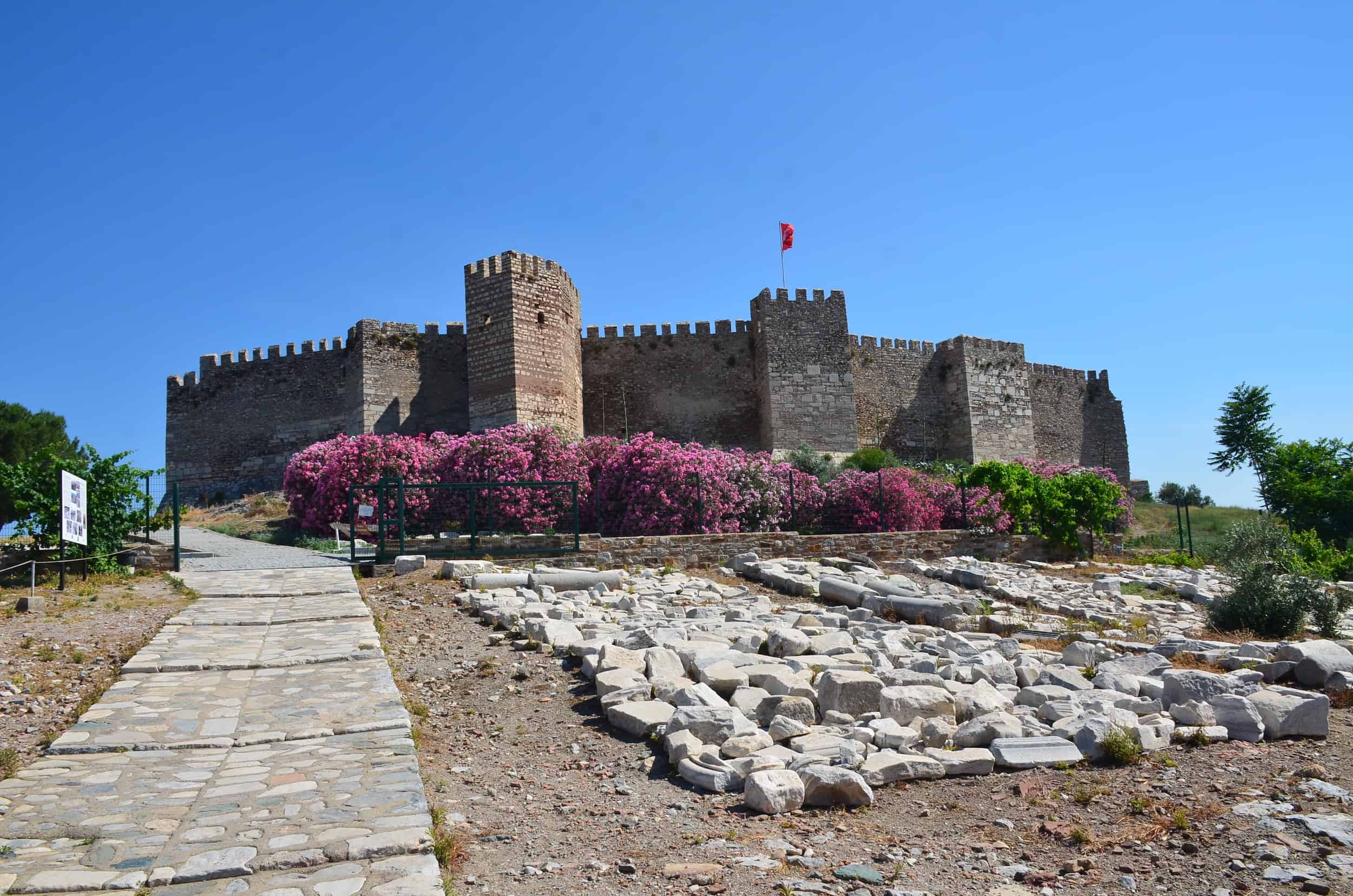 Walking up to Ayasuluk Castle in Selçuk, Turkey