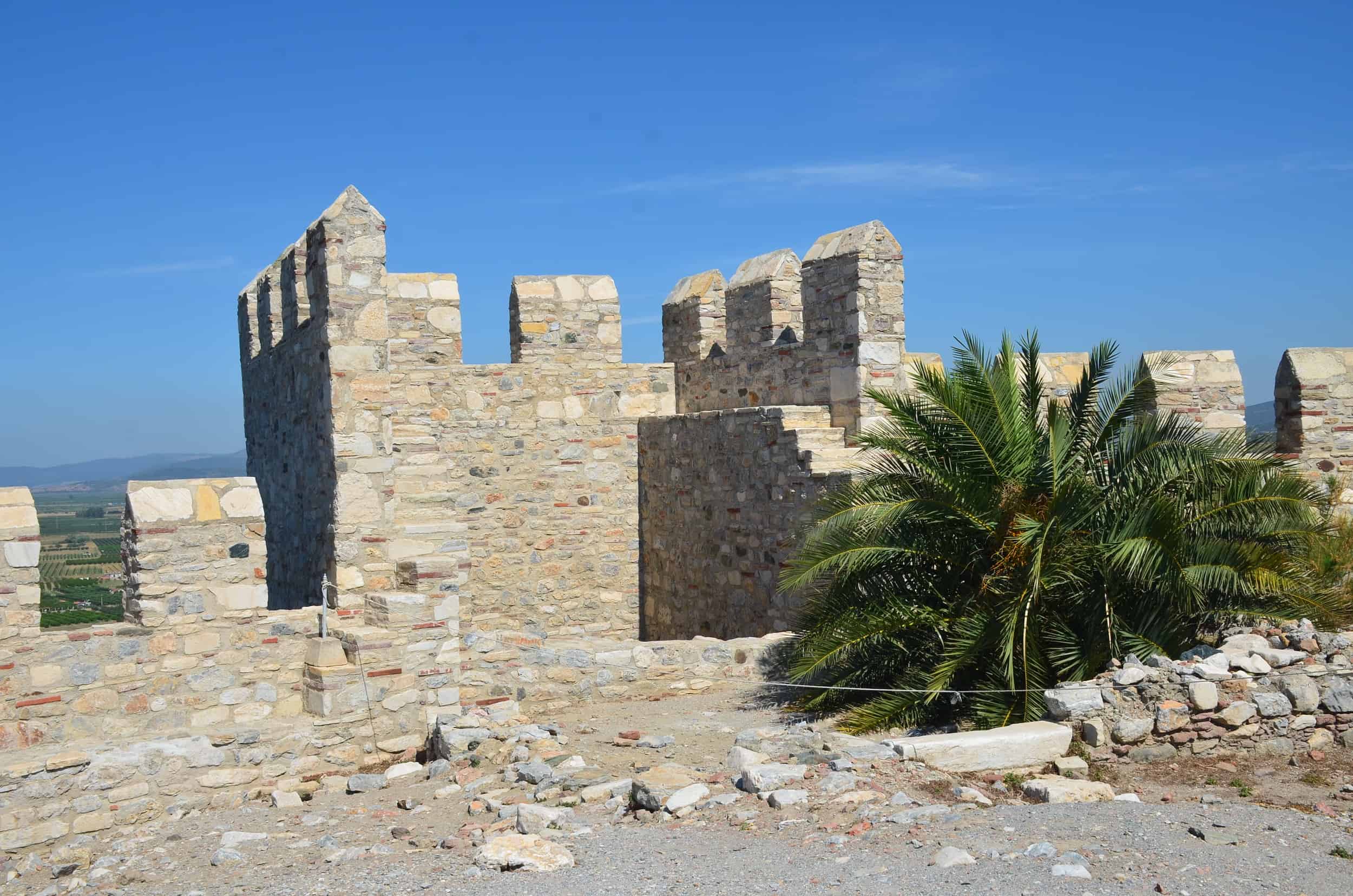 Tower at Ayasuluk Castle in Selçuk, Turkey