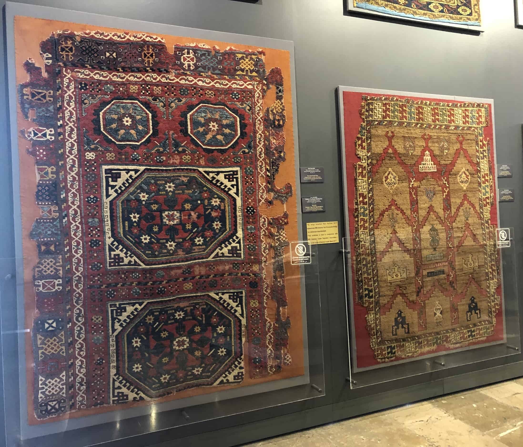 Carpets in the Ottoman Period at the Museum of Turkish and Islamic Arts in Istanbul, Turkey