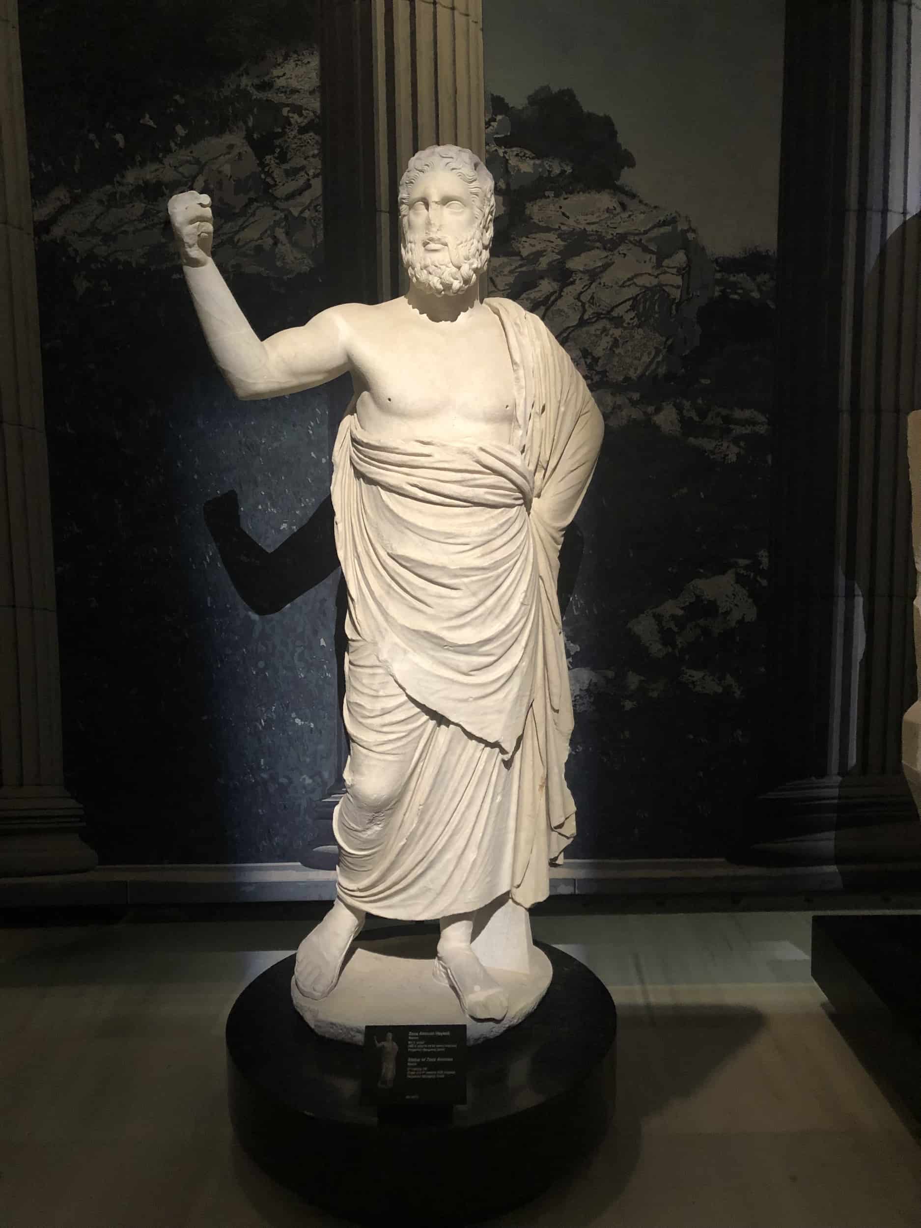 Zeus Ammon; marble; 2nd century (copy of a 4th century BC original); Pergamon (Bergama)