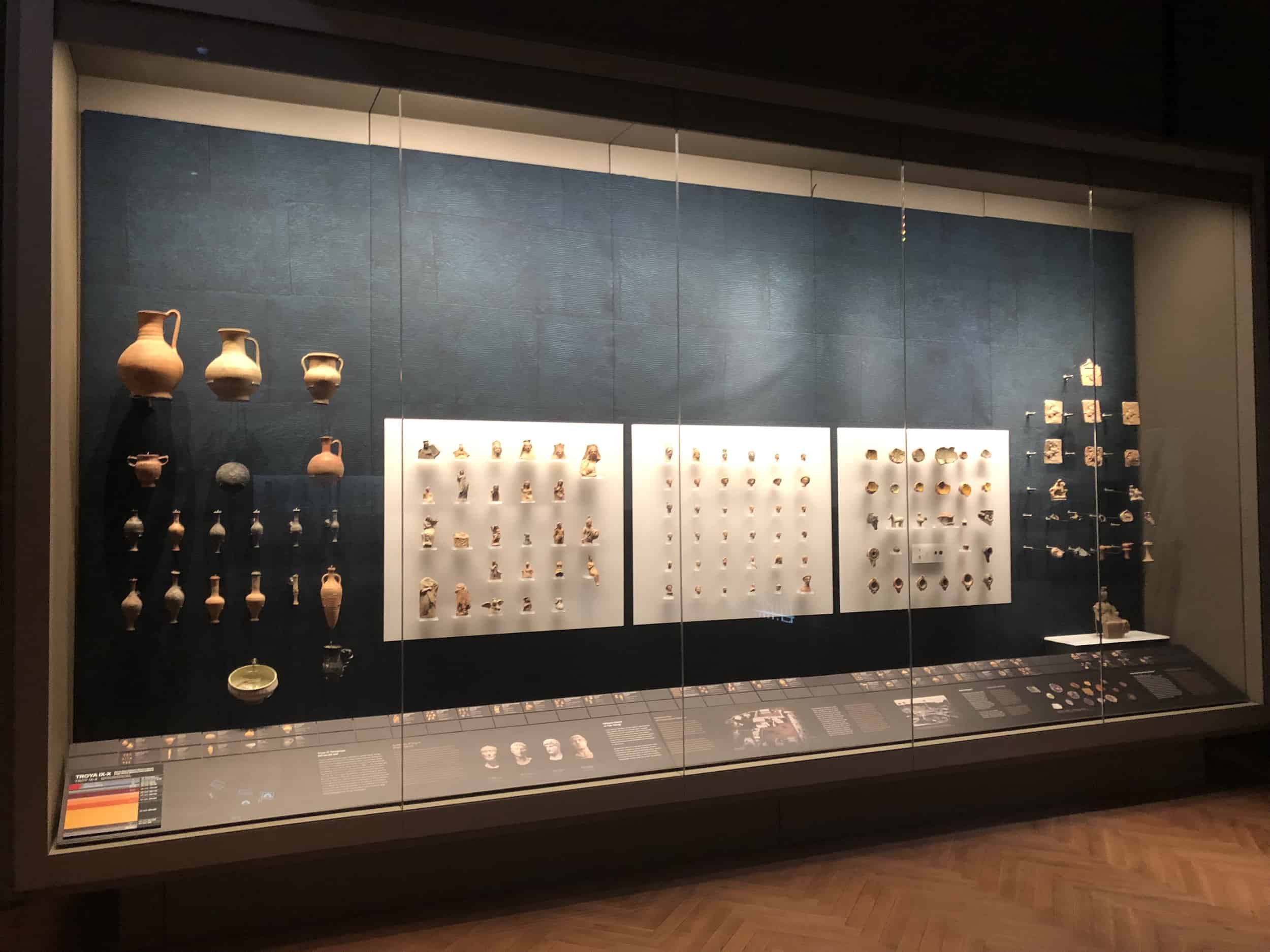 Findings from Troy IX-X at the Istanbul Archaeology Museum in Istanbul, Turkey