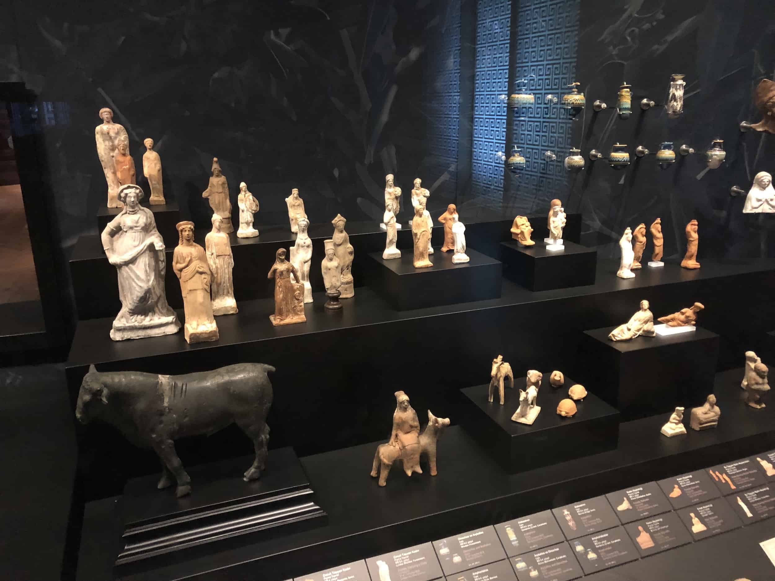 Votives at the Istanbul Archaeology Museum in Istanbul, Turkey