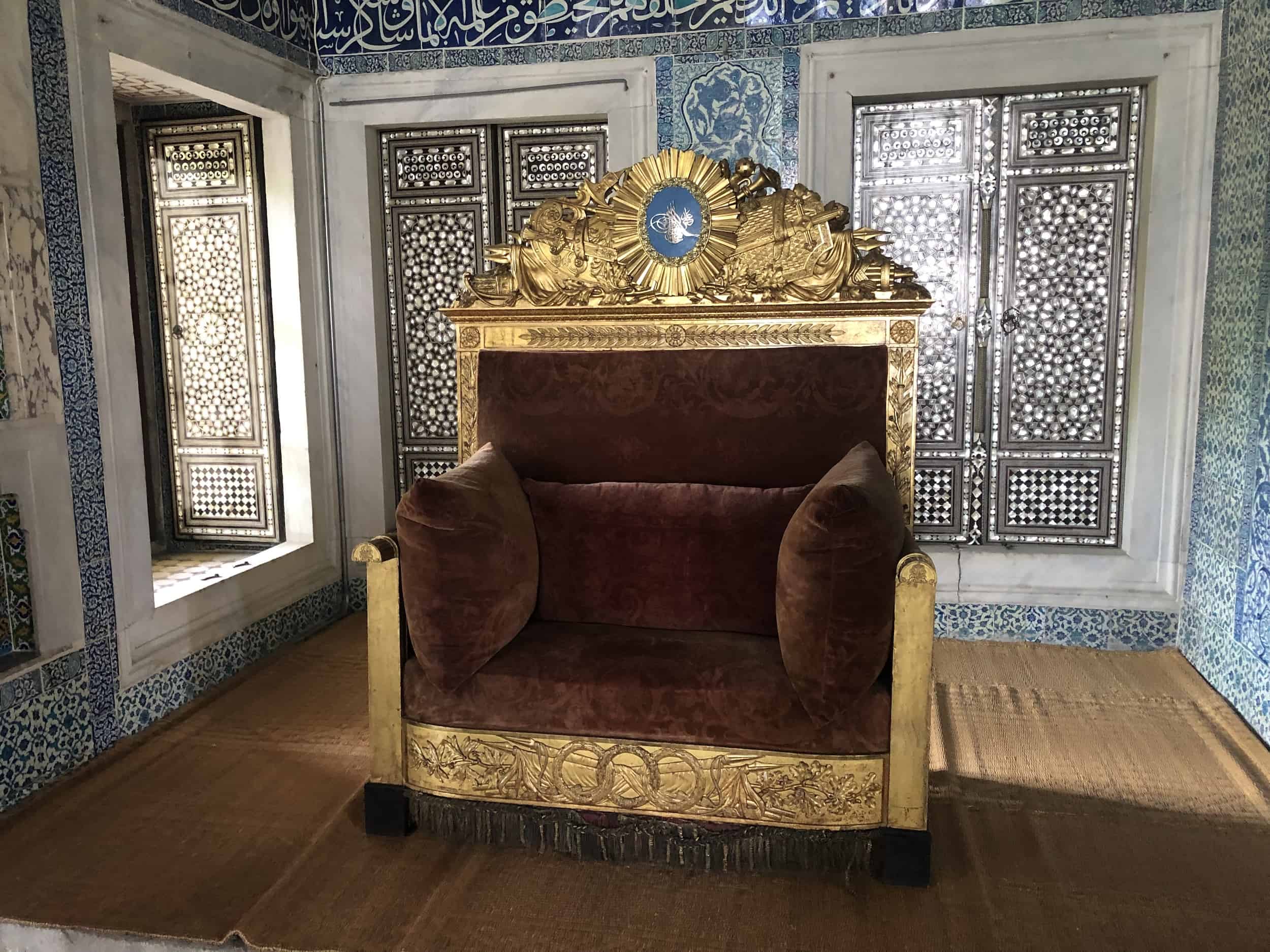 Throne of Sultan Mahmud II