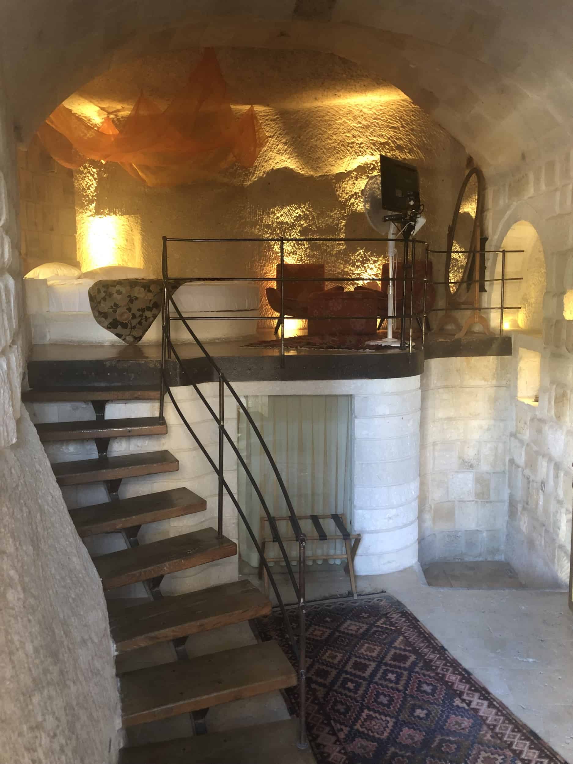 Deluxe cave suite at Anatolian Houses