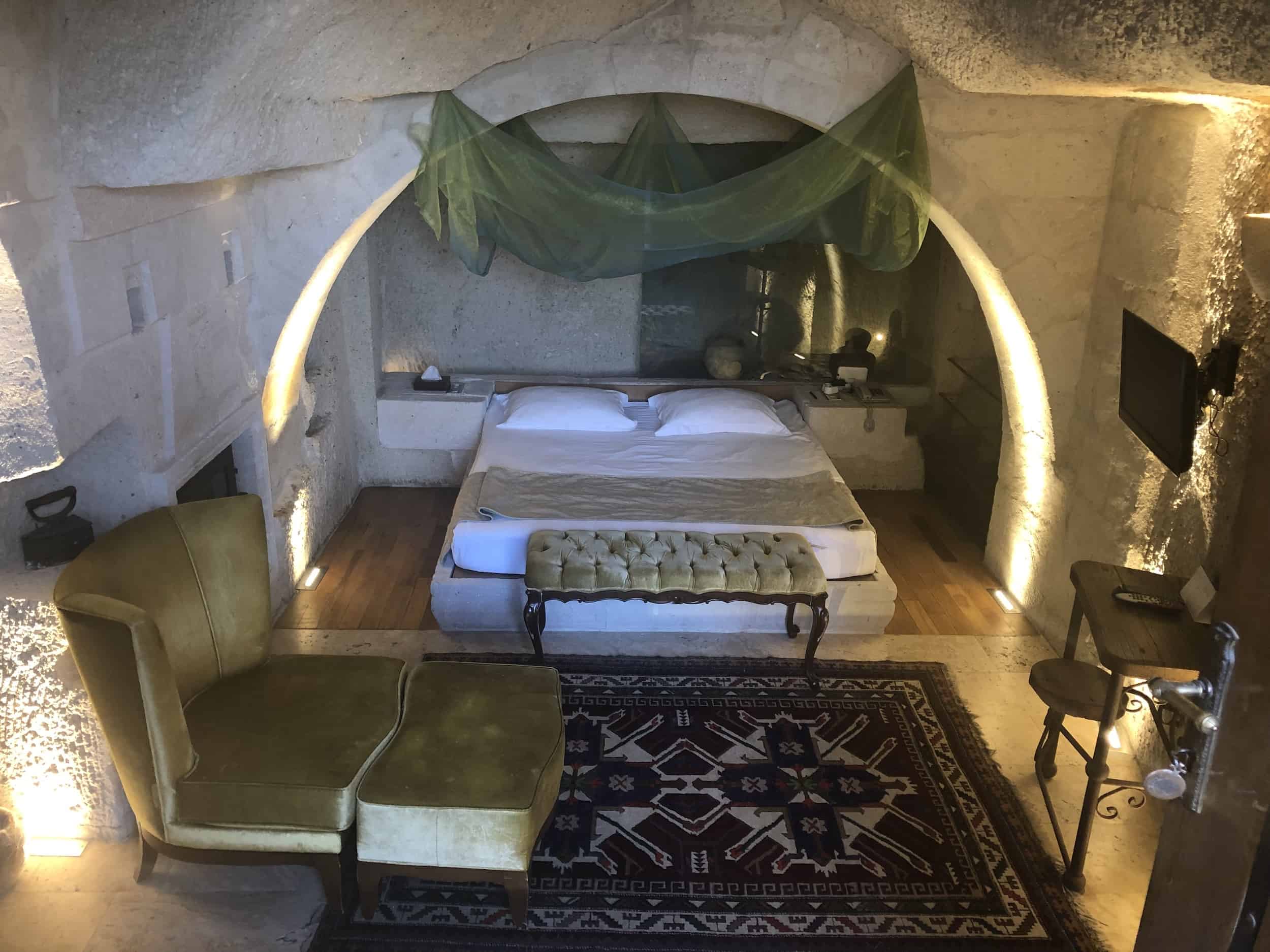 My room at Anatolian Houses in Göreme, Cappadocia, Turkey