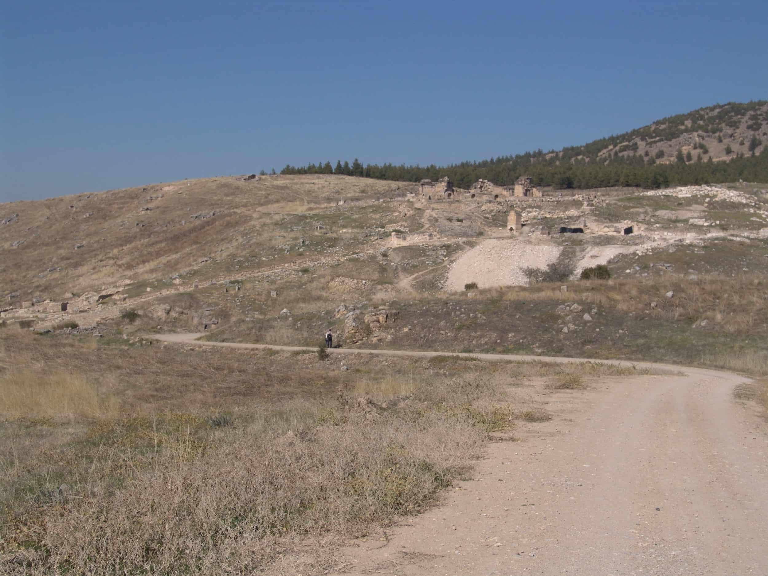 Path to the Martyrium of Saint Philip in Hierapolis
