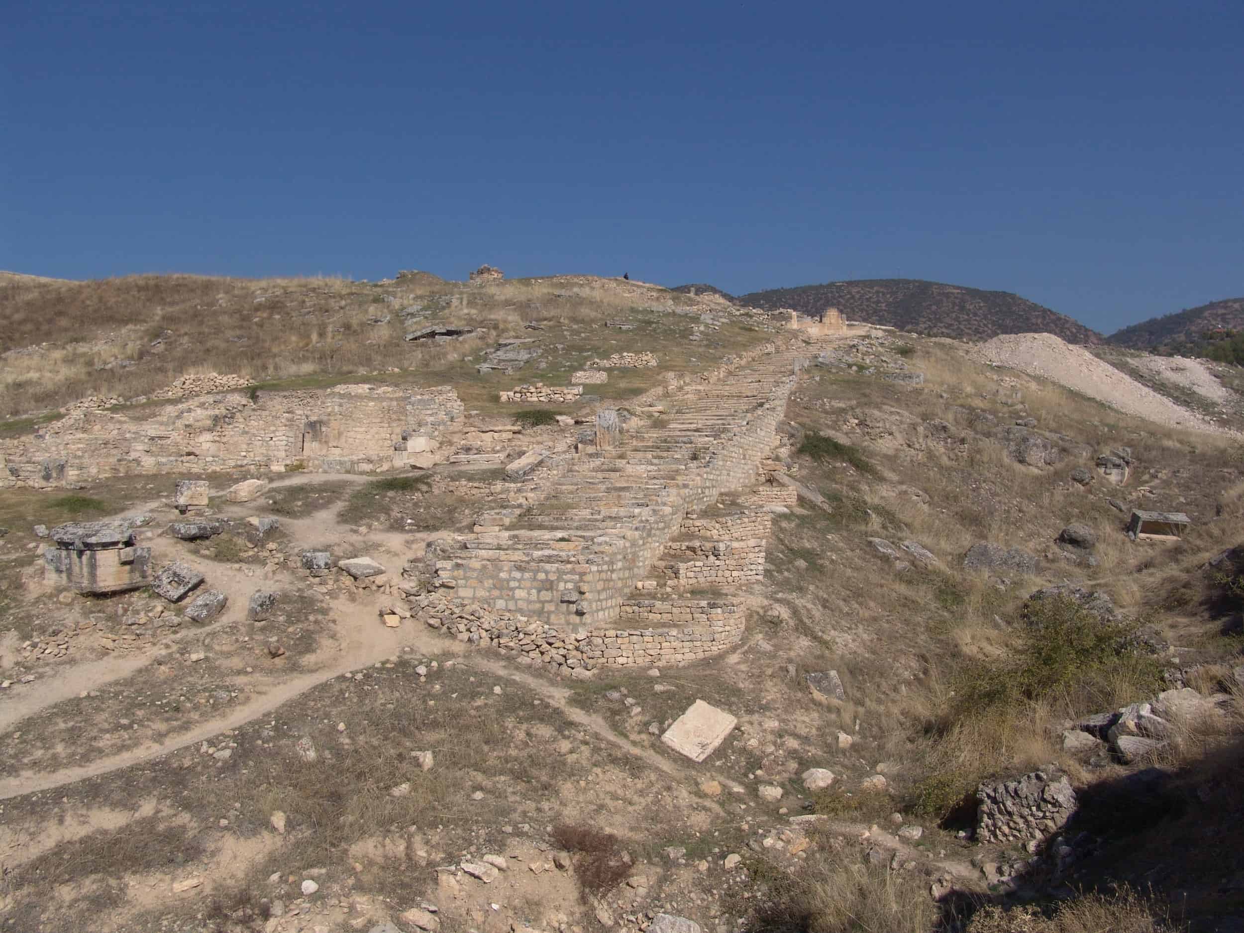 Pilgrim's Path in Hierapolis