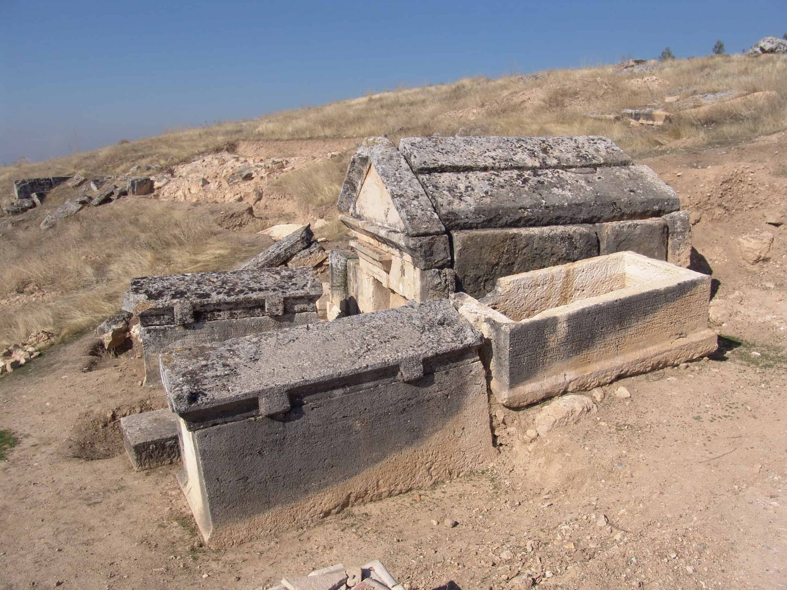 Tomb in the eastern necropolis of Hierapolis
