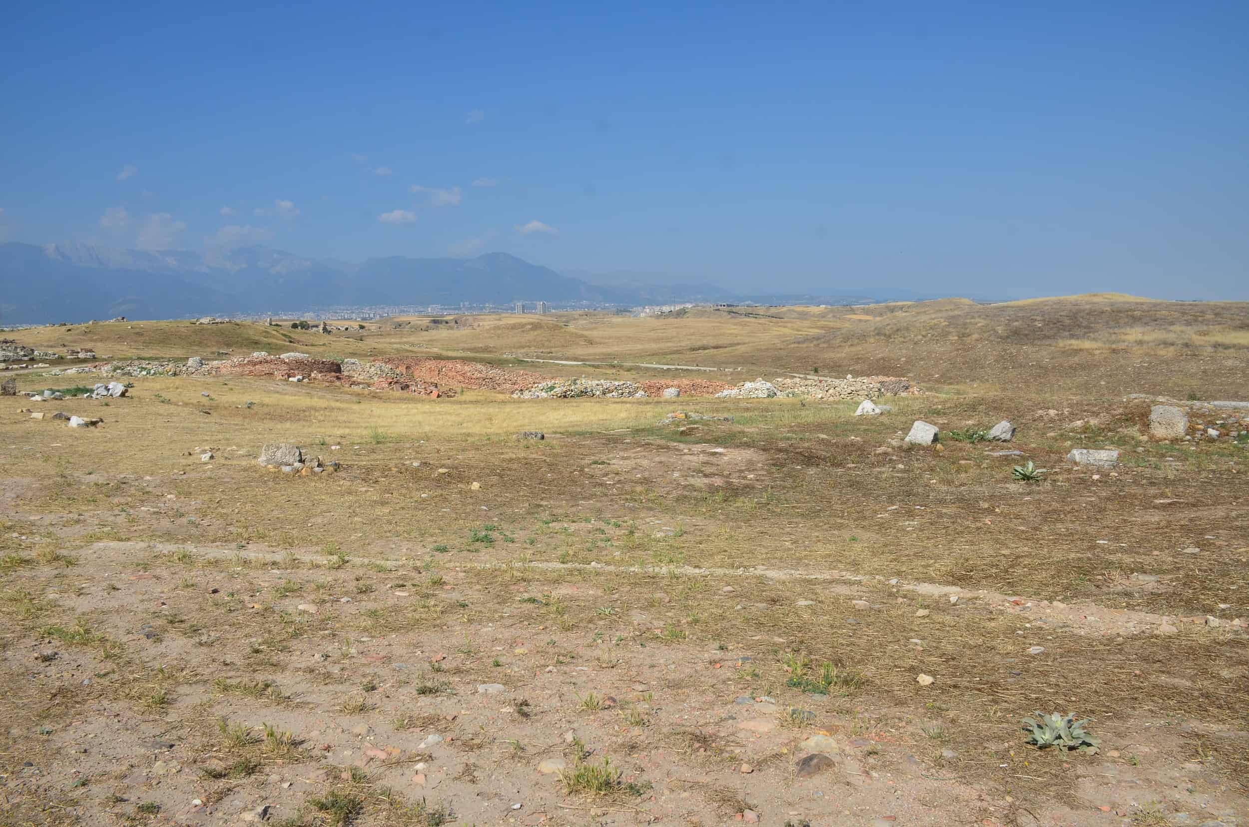 Unexcavated area in Laodicea