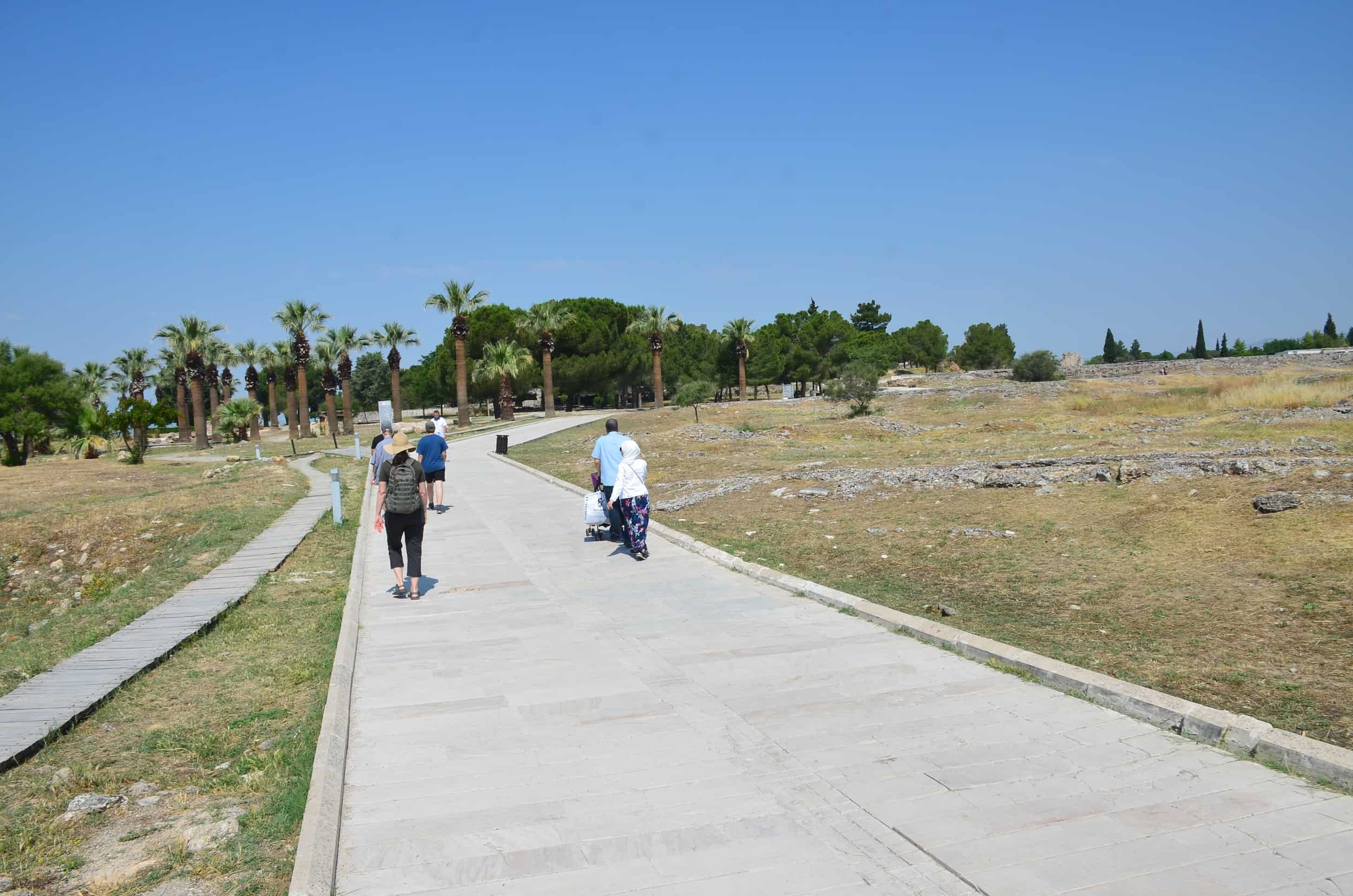 Boardwalk in Hierapolis