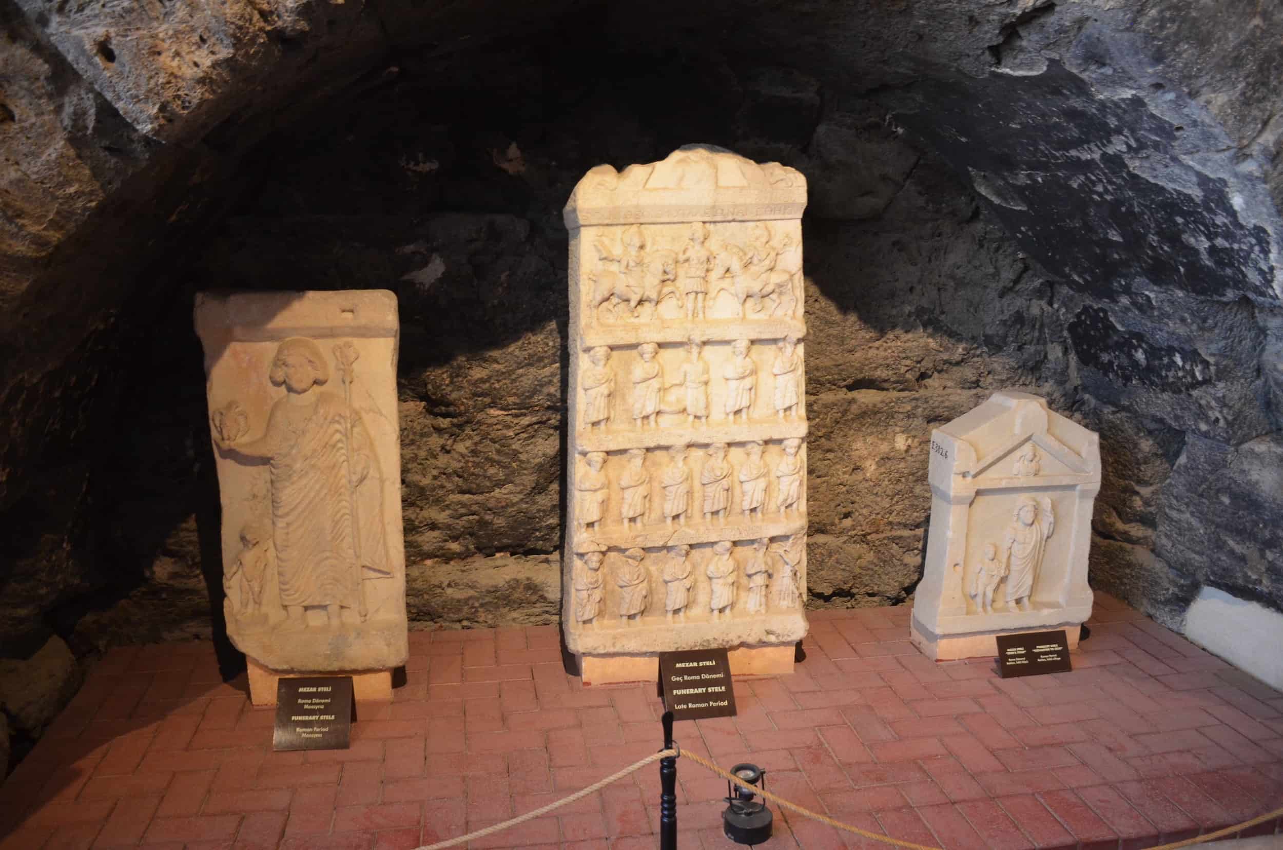 Funeral stelae from the Roman period