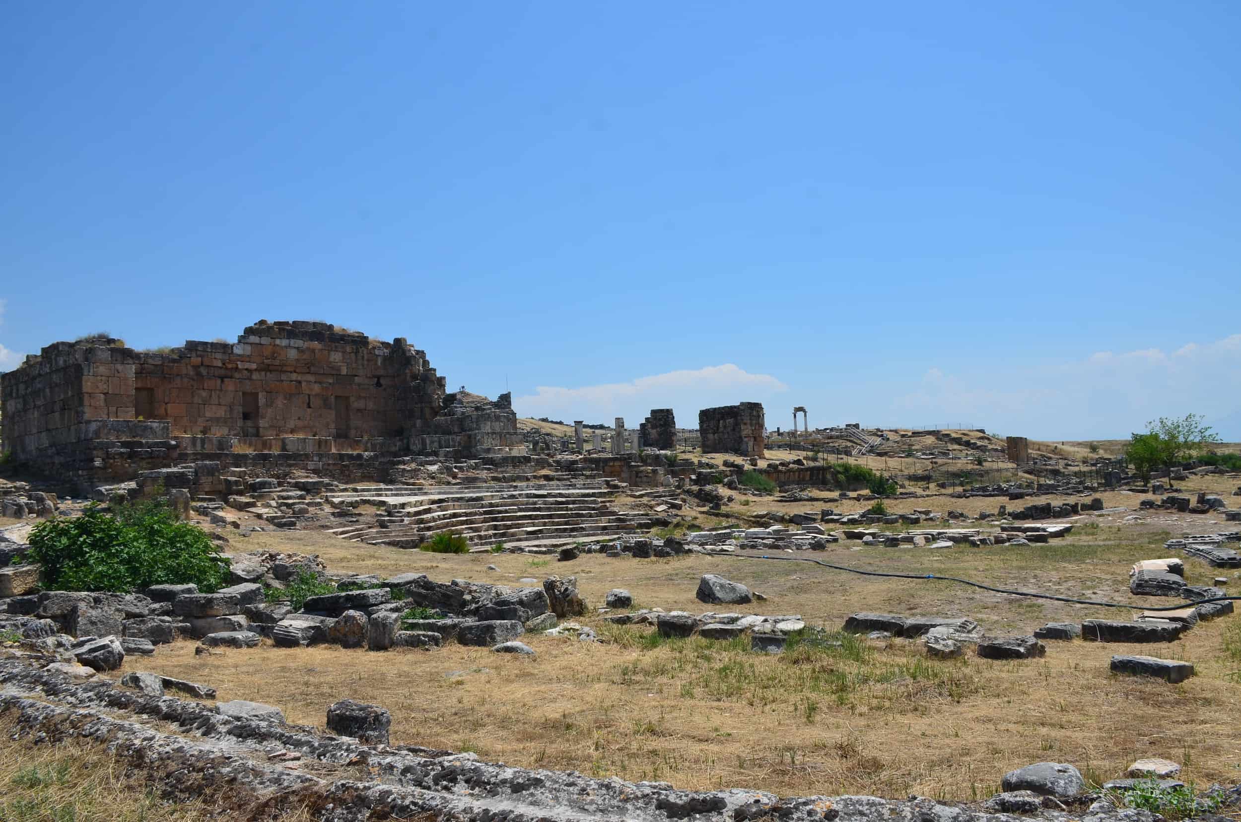 Temple Nymphaeum at the Temple of Apollo at Hierapolis