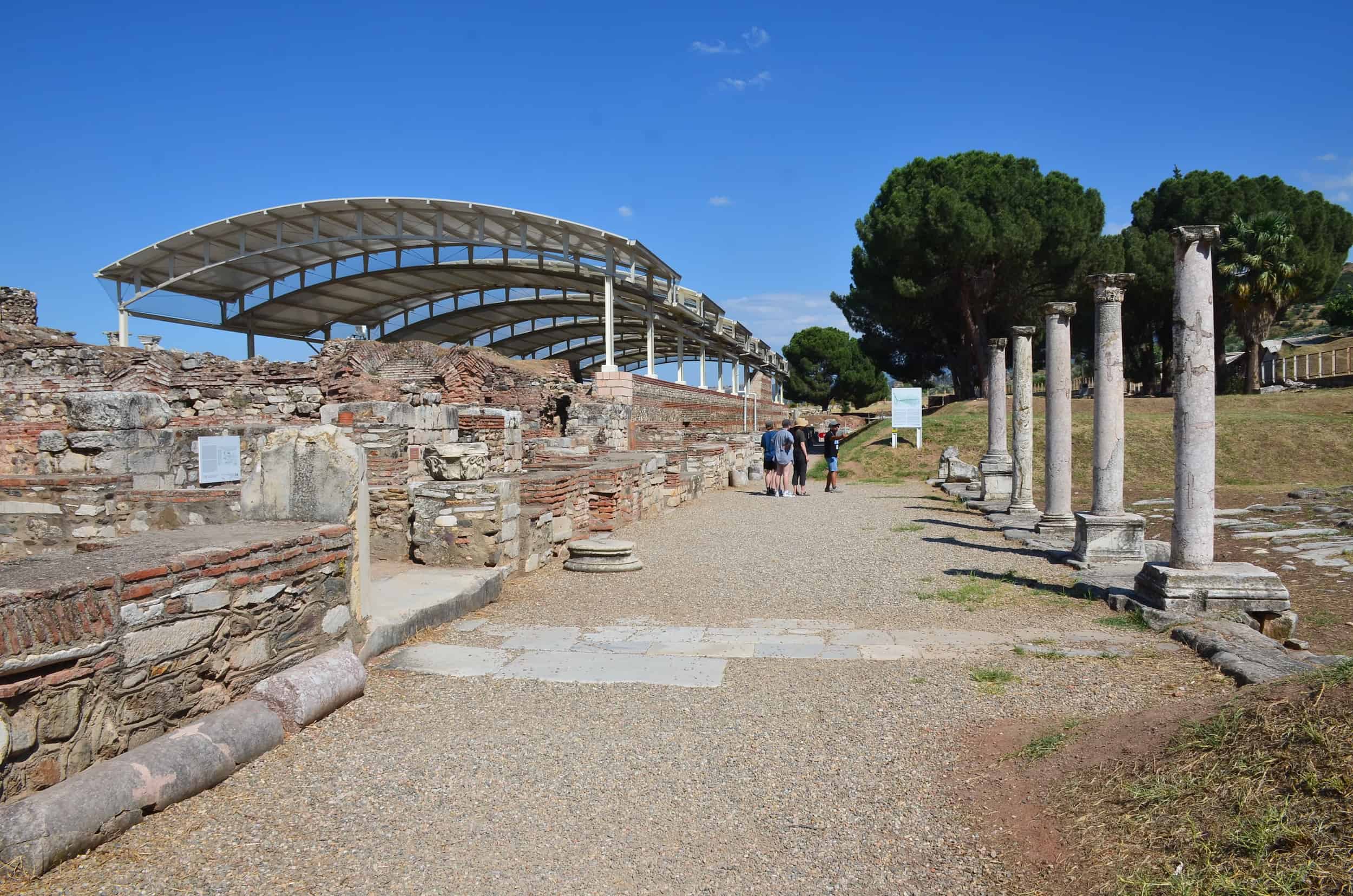 Roman avenue in Sardis