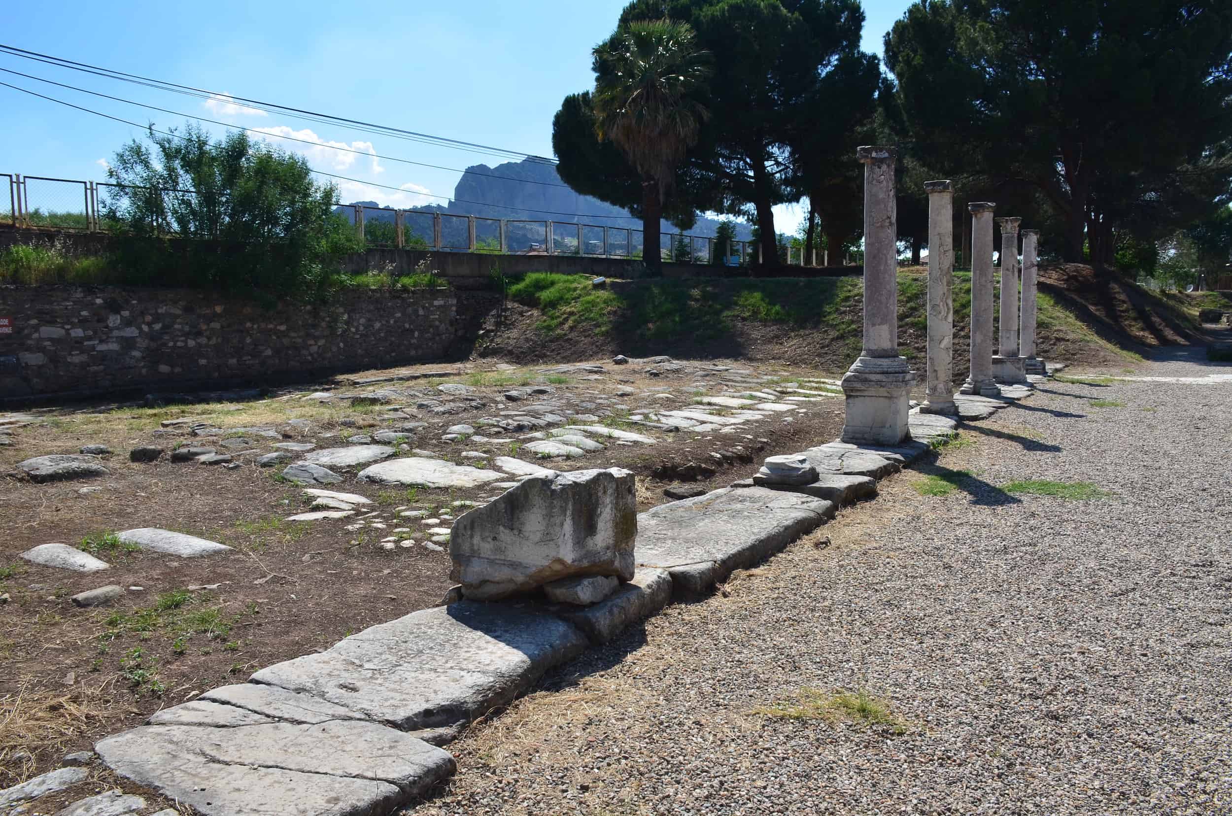 Roman avenue in Sardis