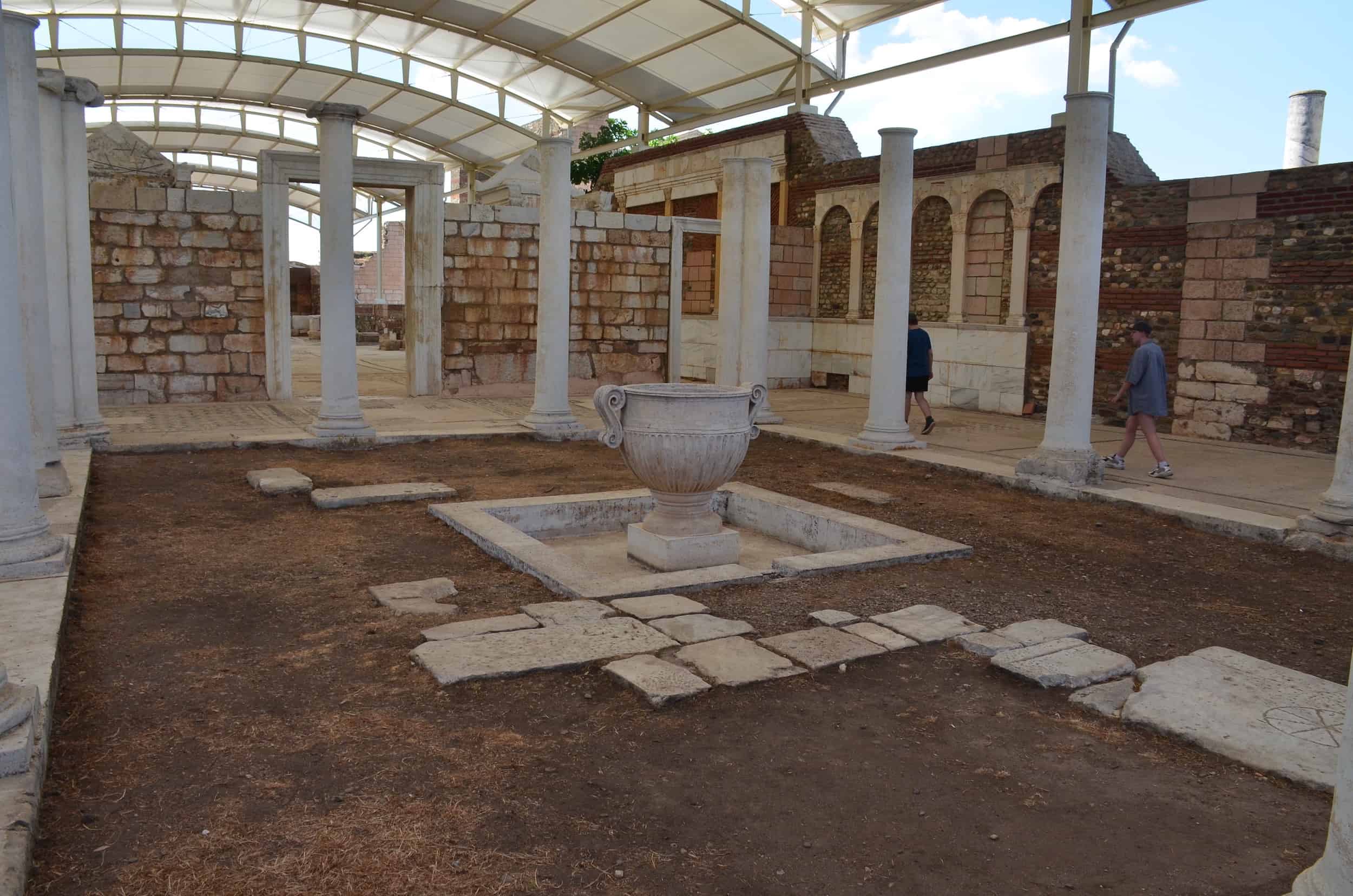 Forecourt of the Sardis Synagogue