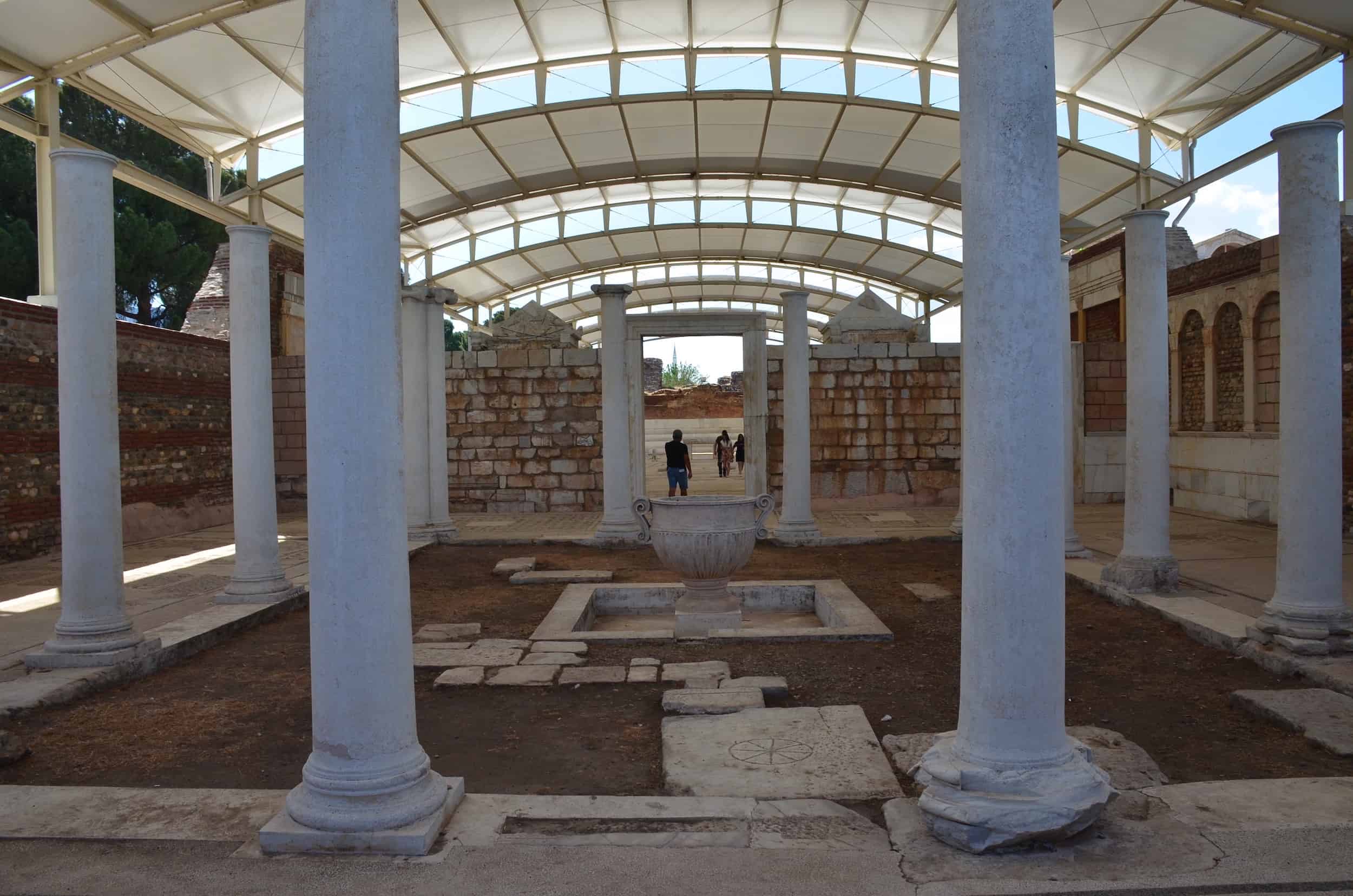Forecourt of the Sardis Synagogue