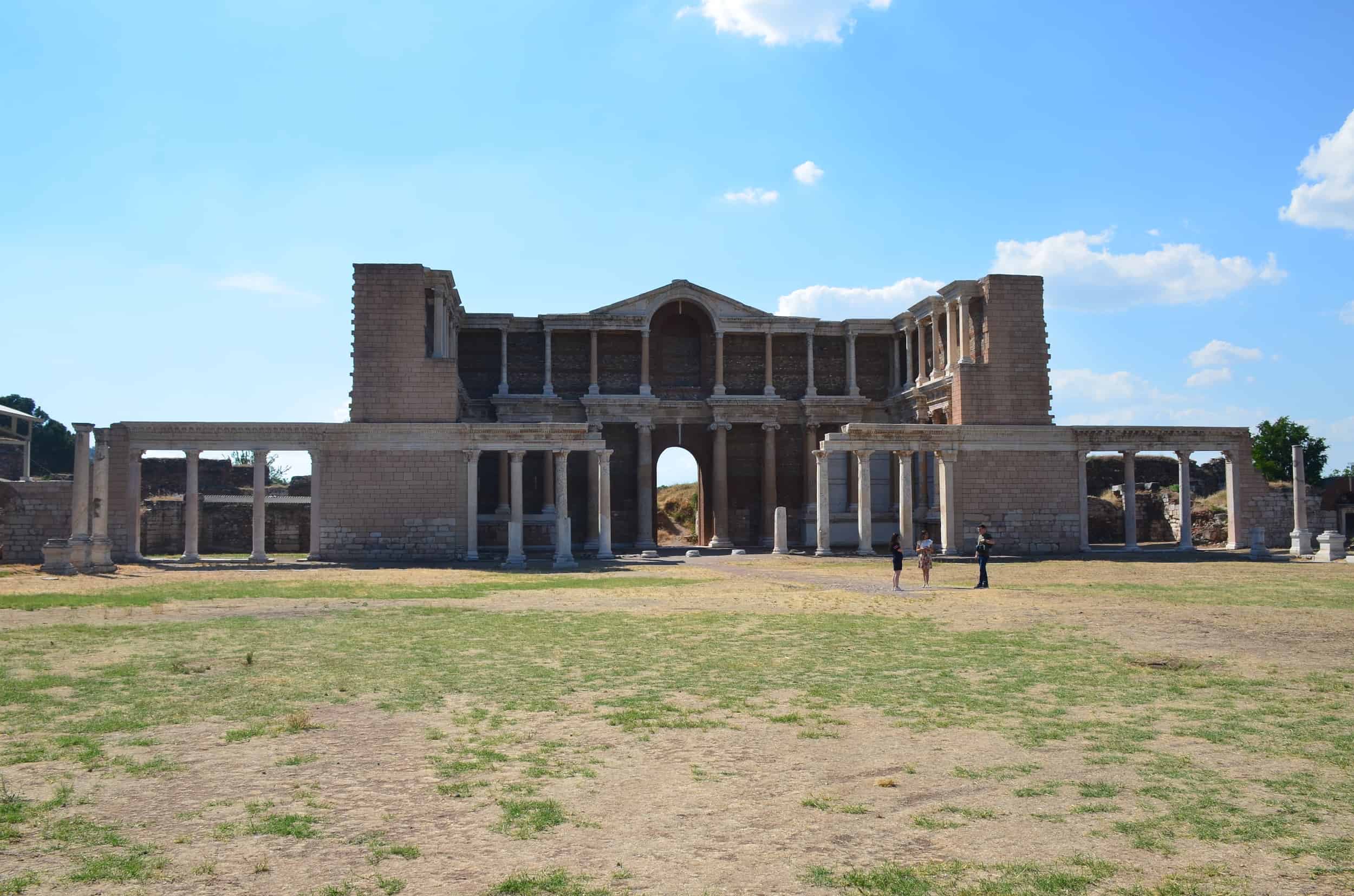 Gymnasium and bath complex in Sardis